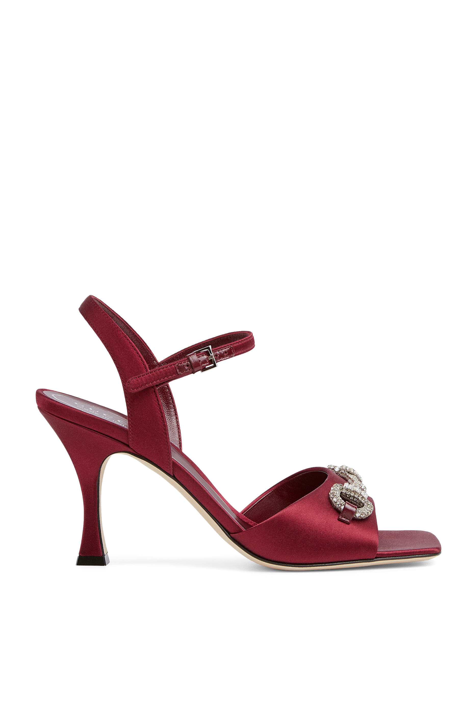  Horsebit Satin 85 Sandals