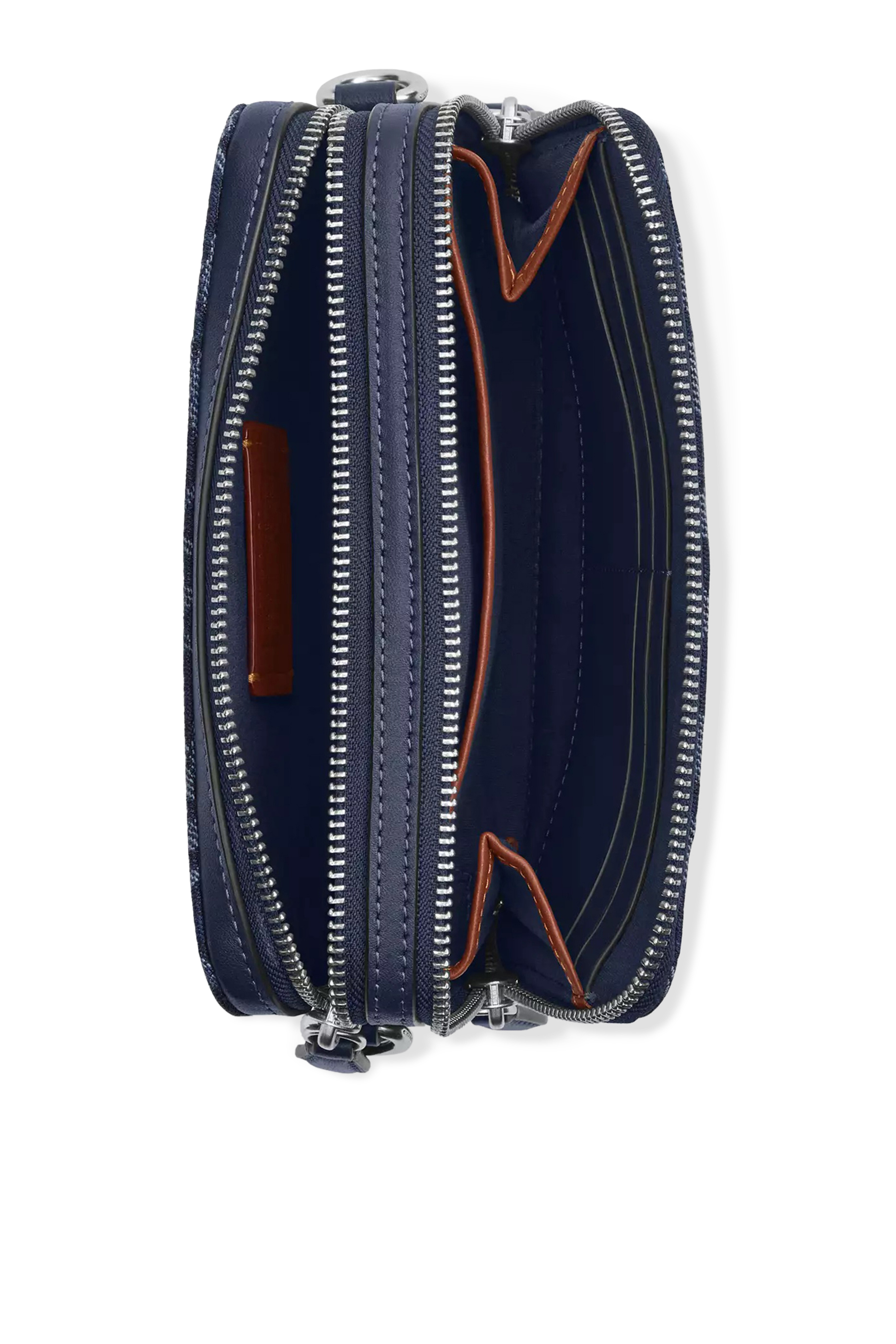 حقيبة كروس بودي تشارتر 19 دنيم بشعار الماركة