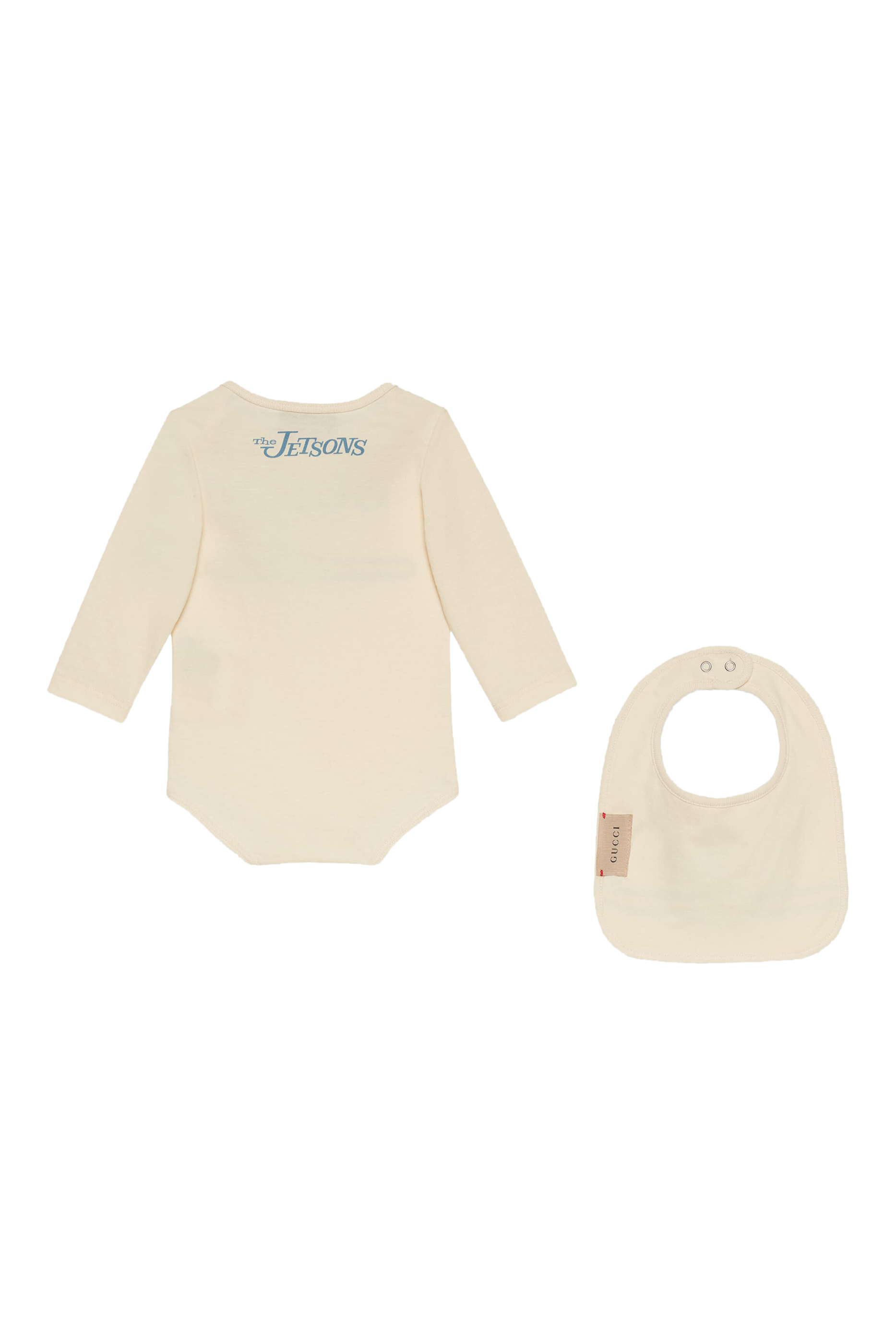 طقم هدايا للأطفال من ثلاث قطع بطبعة جيتسونز قطن جيرسيه