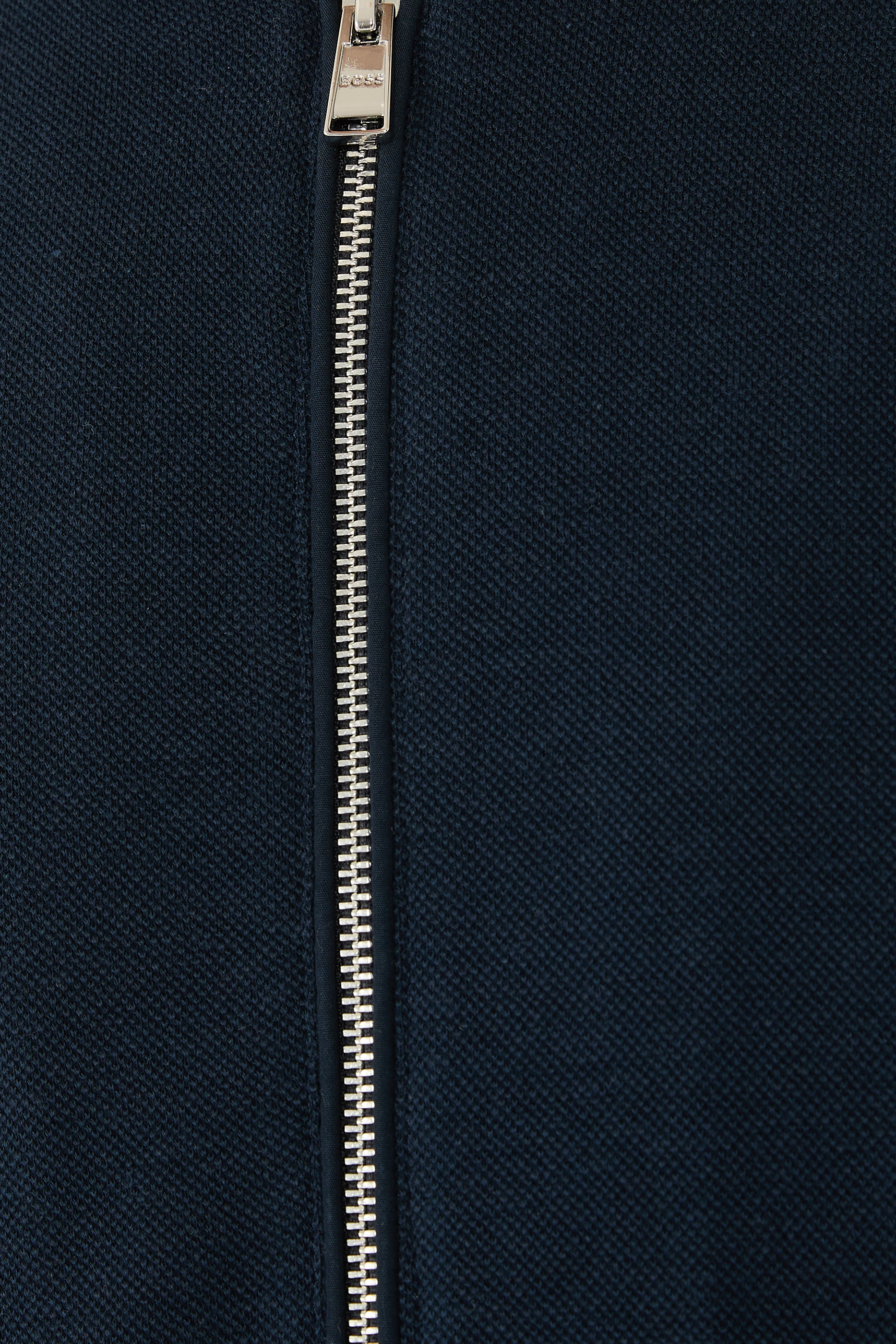 سويت شيرت كتان وقطن بيكيه بسحاب