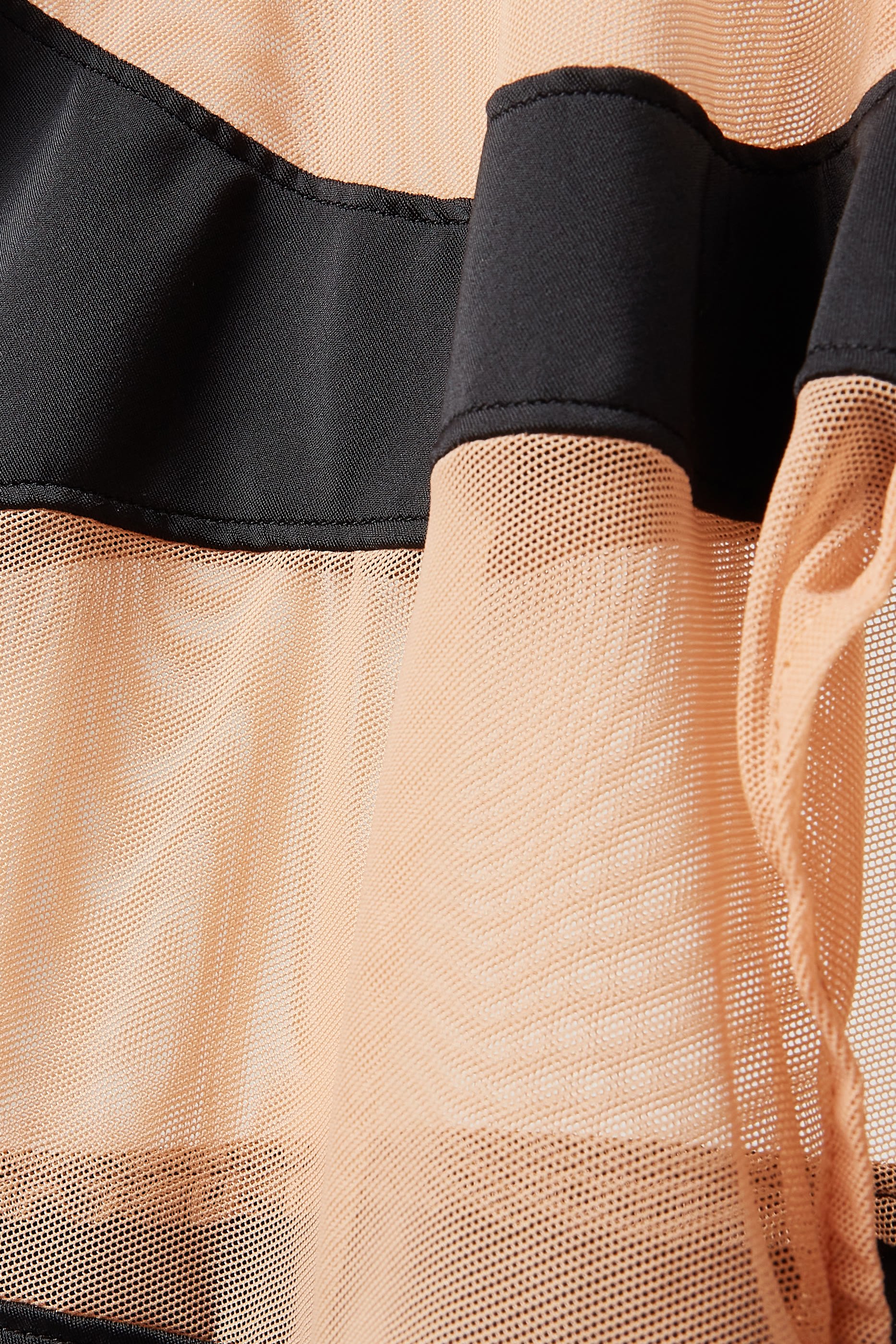 بيكيني سنيك ميو بتصميم قطعة واحدة قماش شبكي