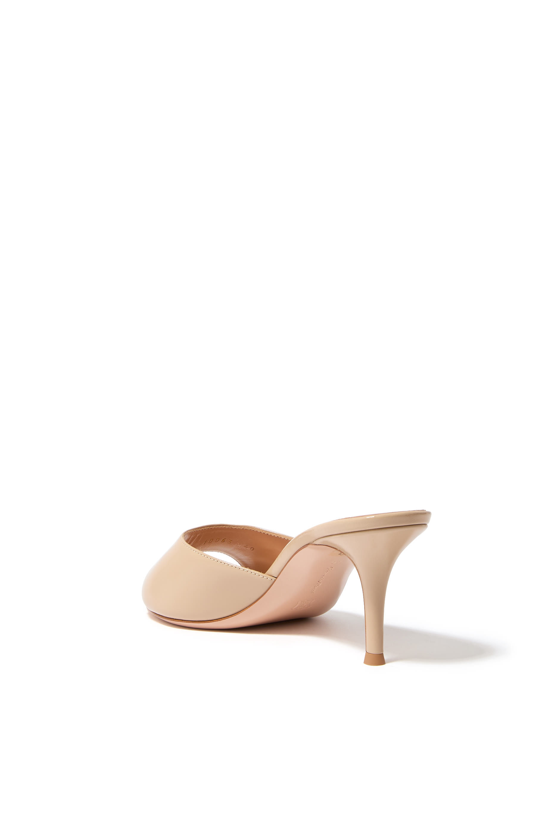 حذاء إيل 70 مفتوح جلد لامع