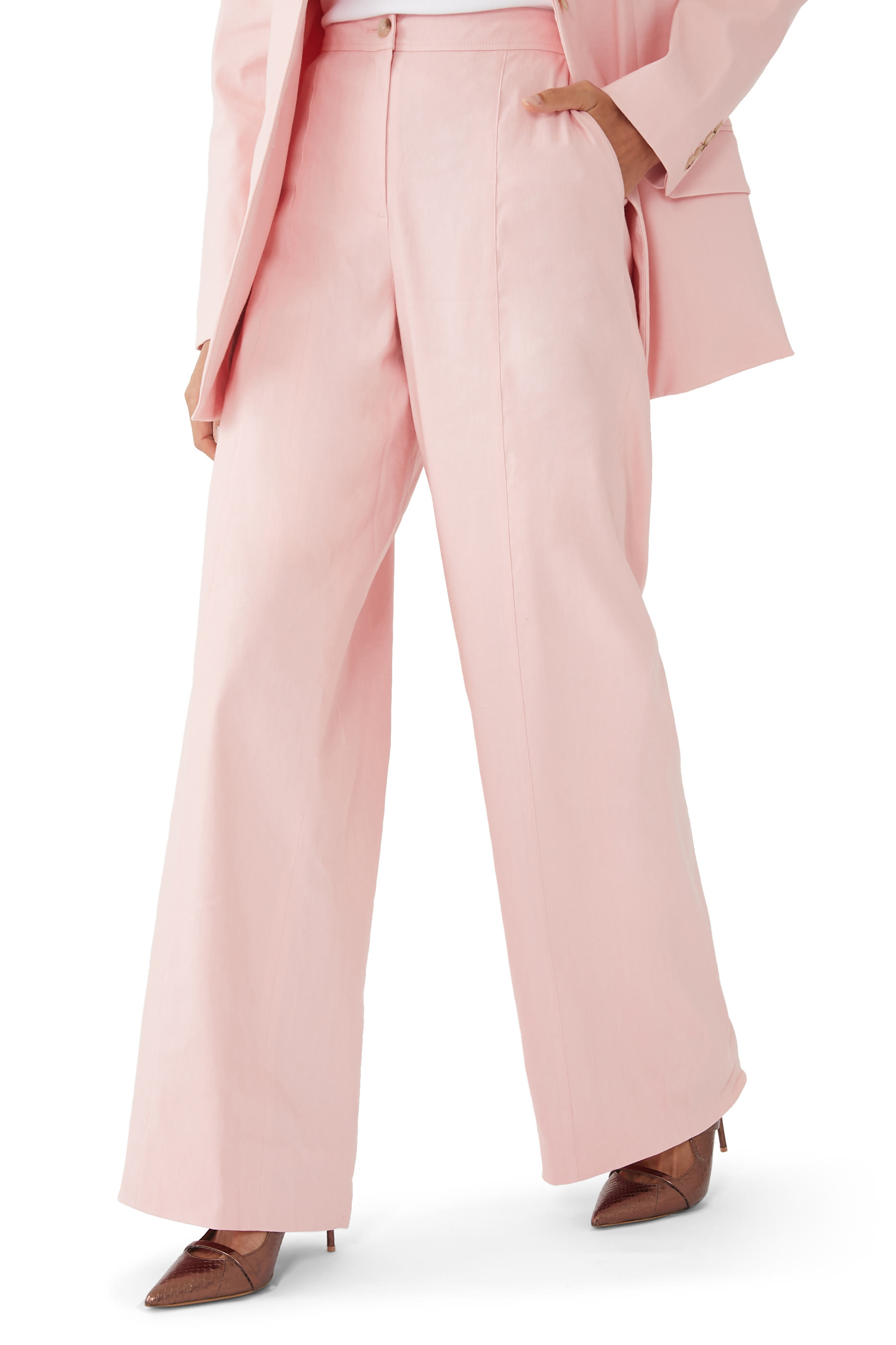 حذاء مورين 85 مفتوح من الخلف جلد لامع