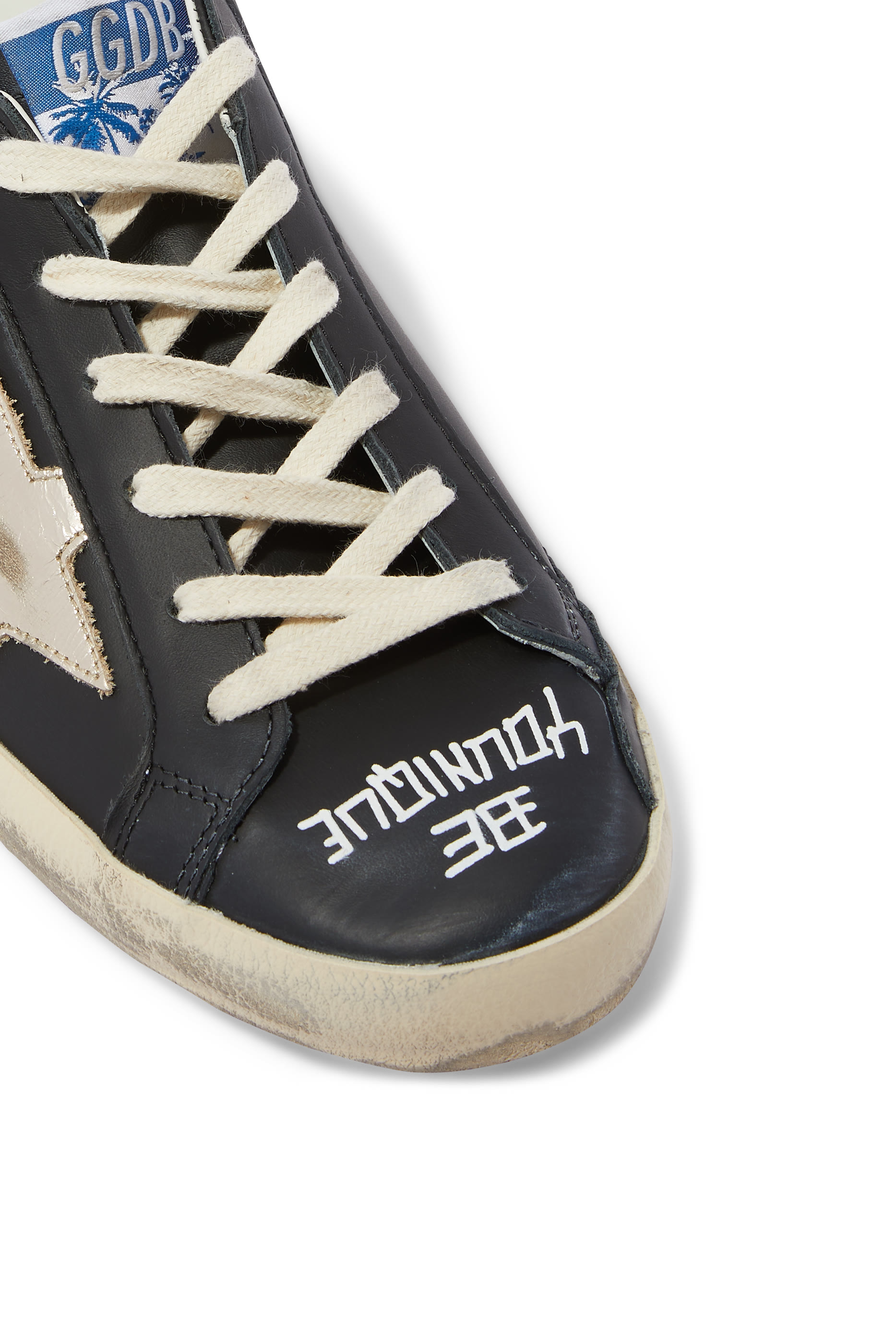 سنيكرز سوبر ستار بي يونيك أسفل الكاحل