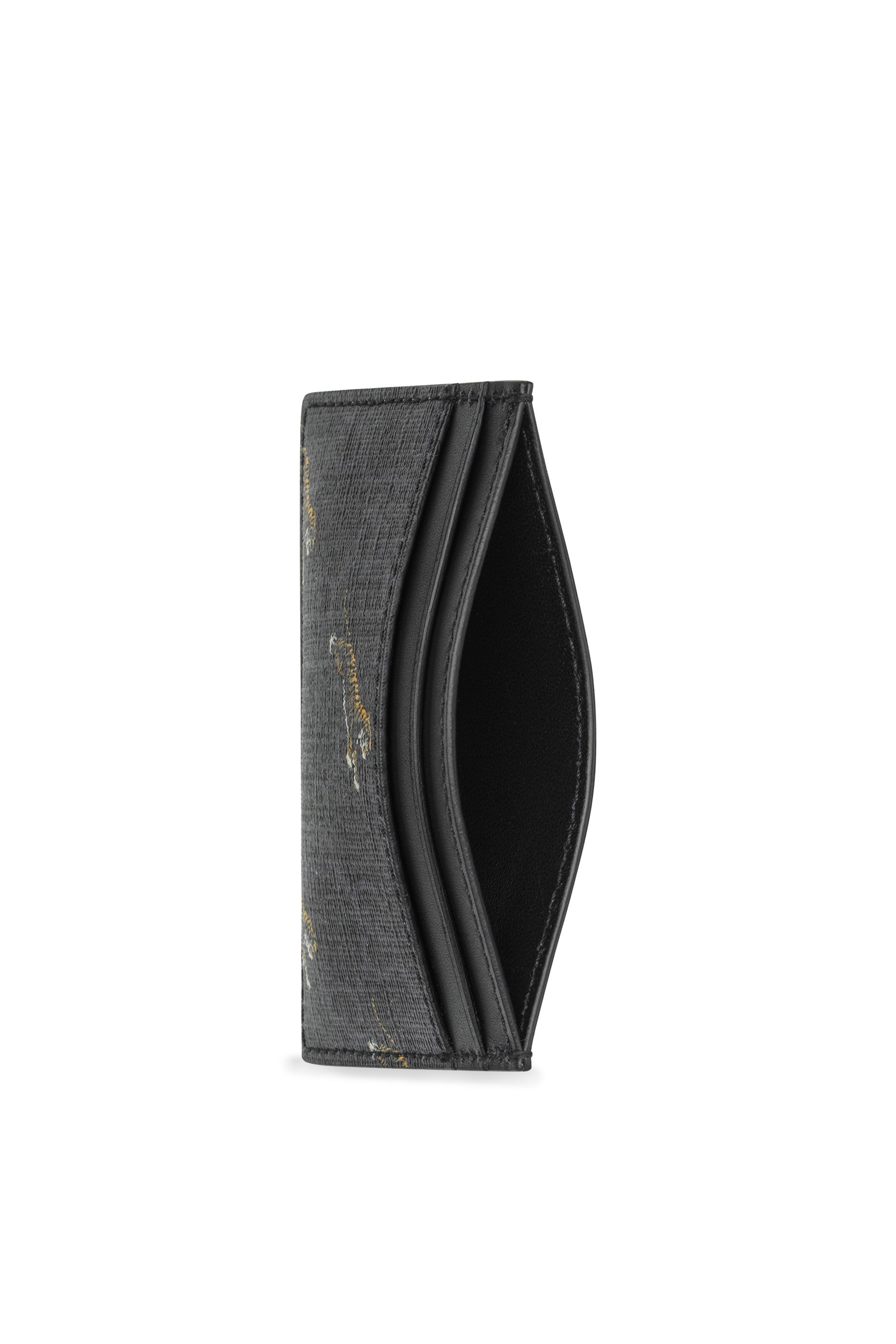 حافظة بطاقات سوبريم بنقشة حرفي GG ونمور