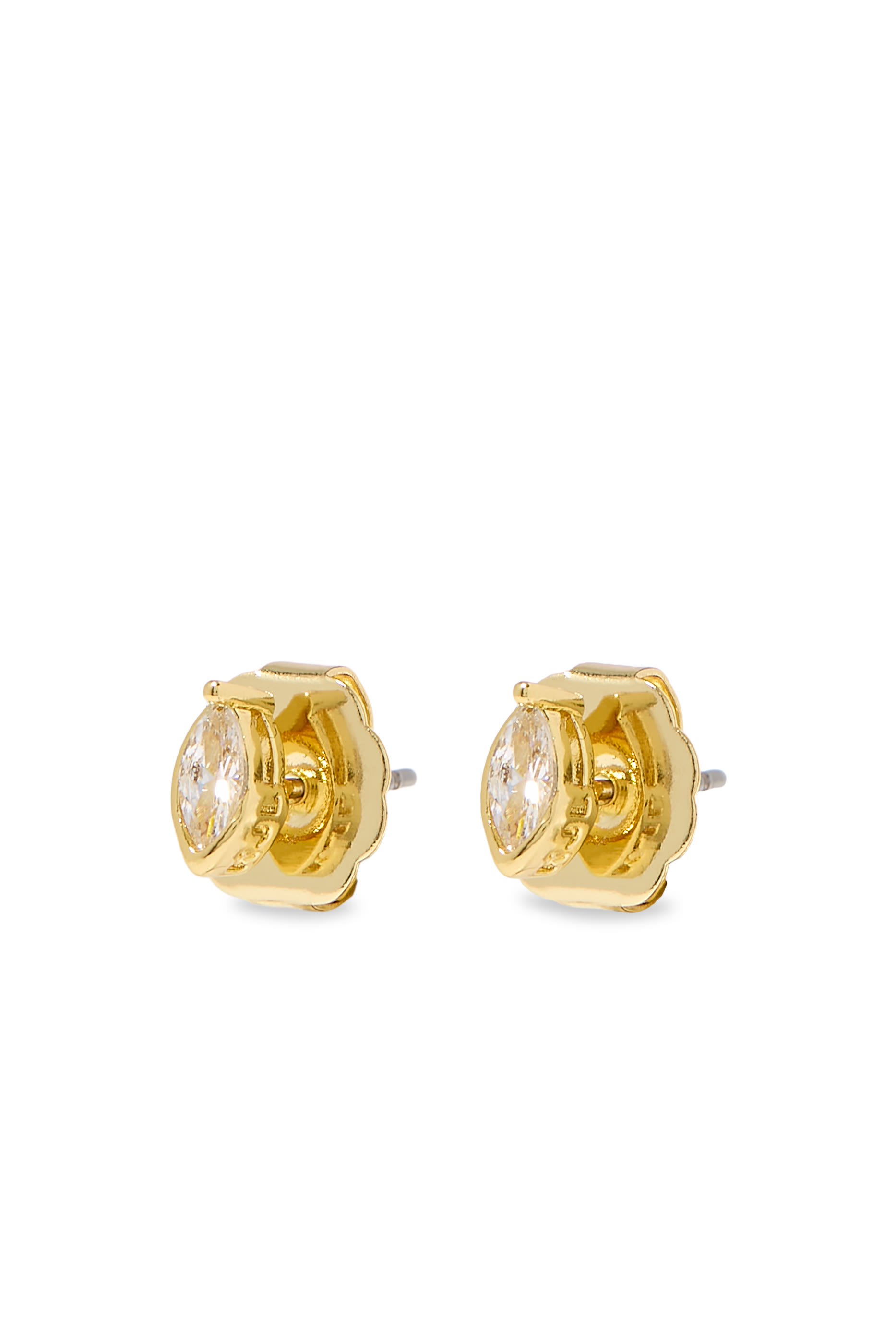 طقم مجوهرات قلادة مرصعة بحجر زركونيا بتصميم كمثرى