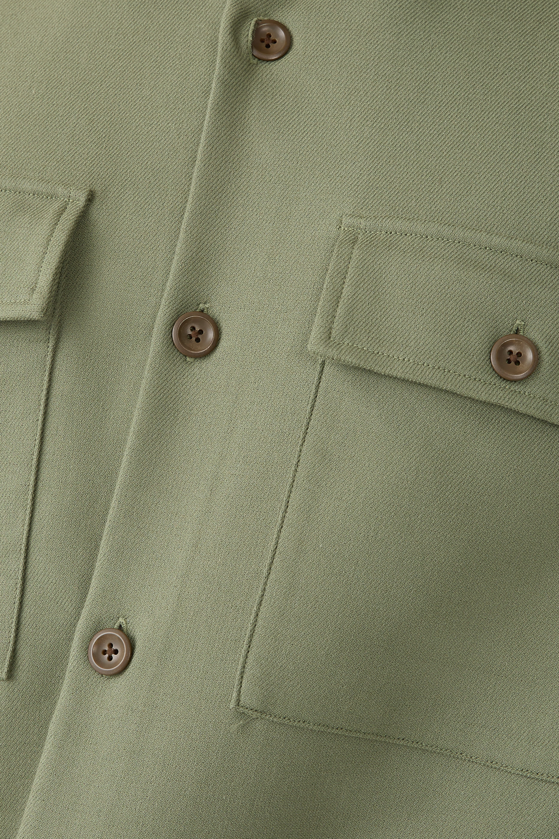 جاكيت مزيج قطن بحياكة مزدوجة