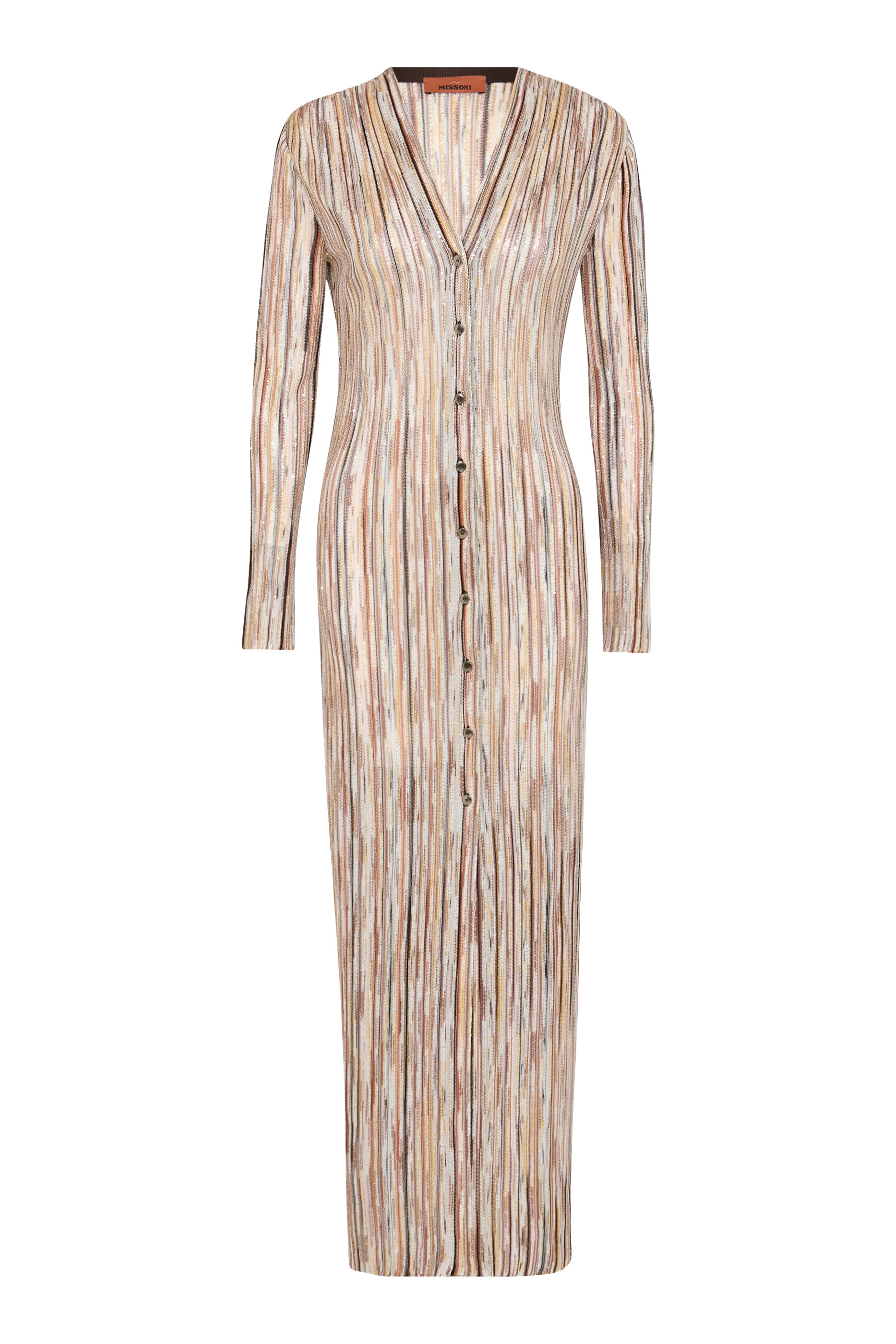 كارديغان طويل منسوج