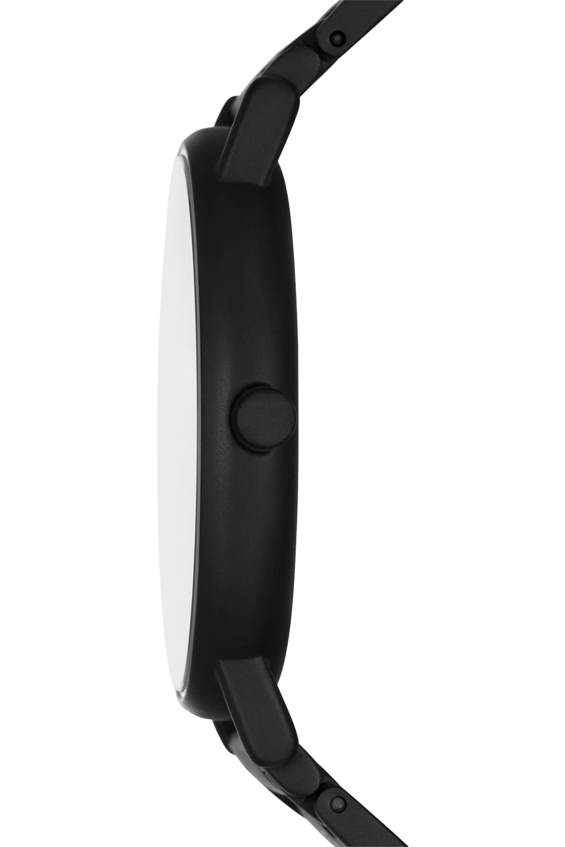 ساعة بثلاث عقارب وسوار وشعار الماركة ستانلس ستيل