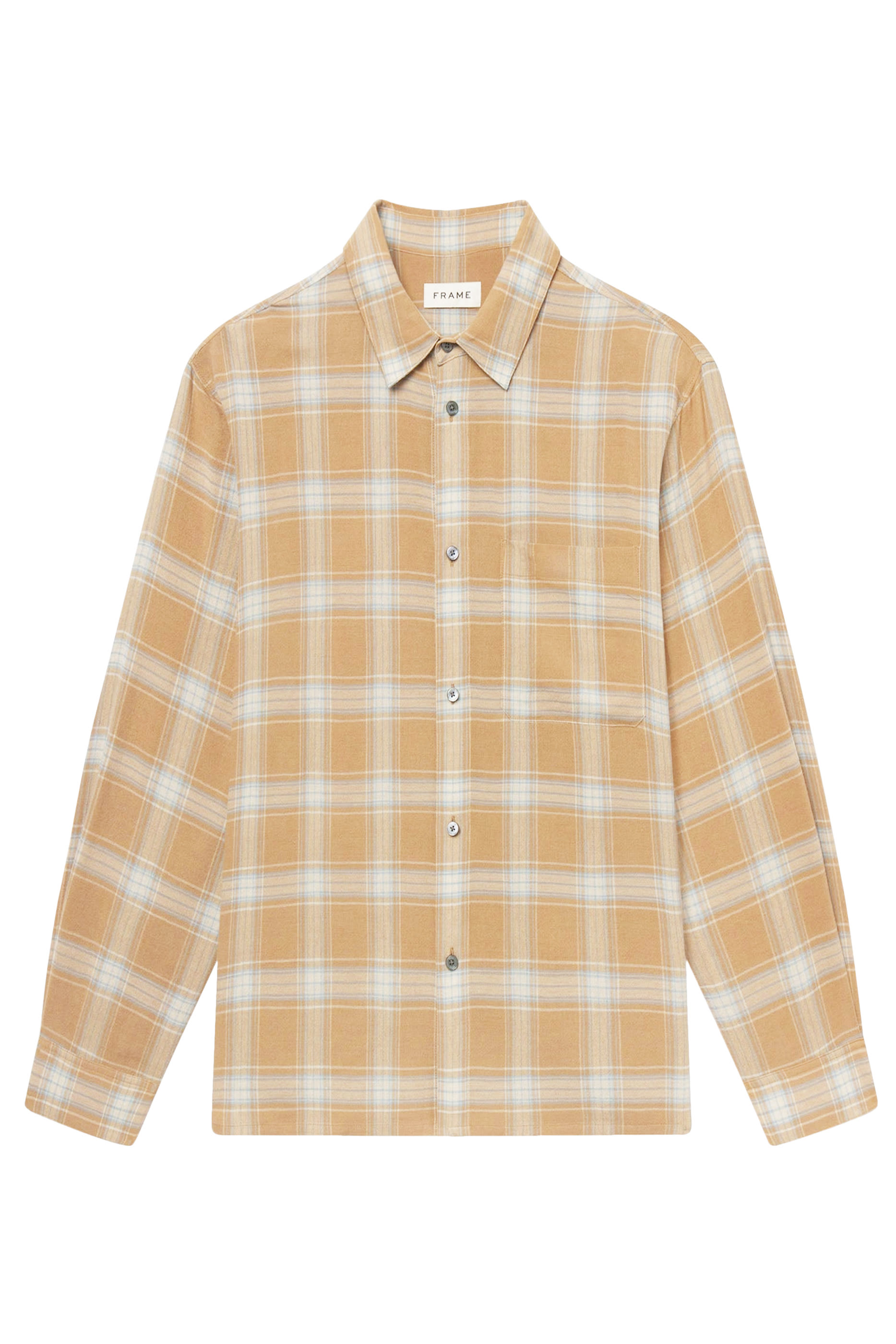 قميص بنقشة مربعات