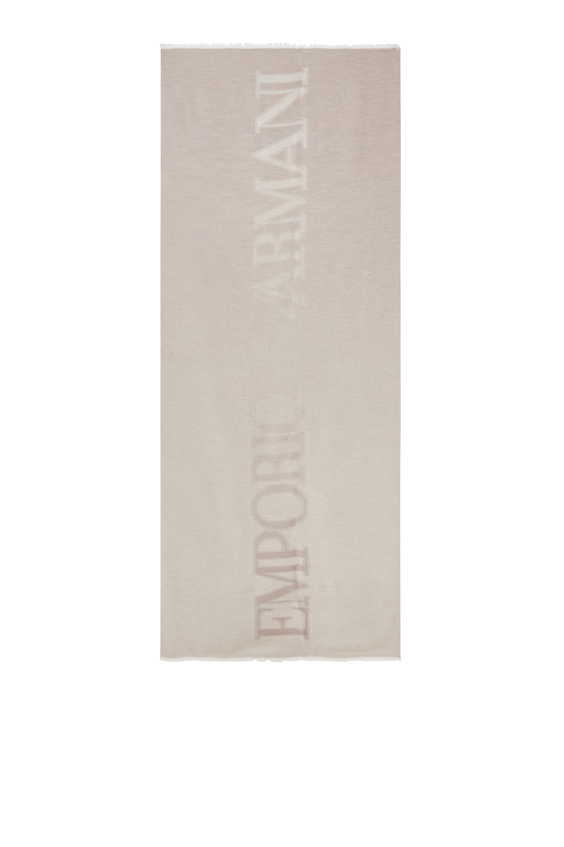 وشاح بنقشة شعار الماركة بحجم كبير