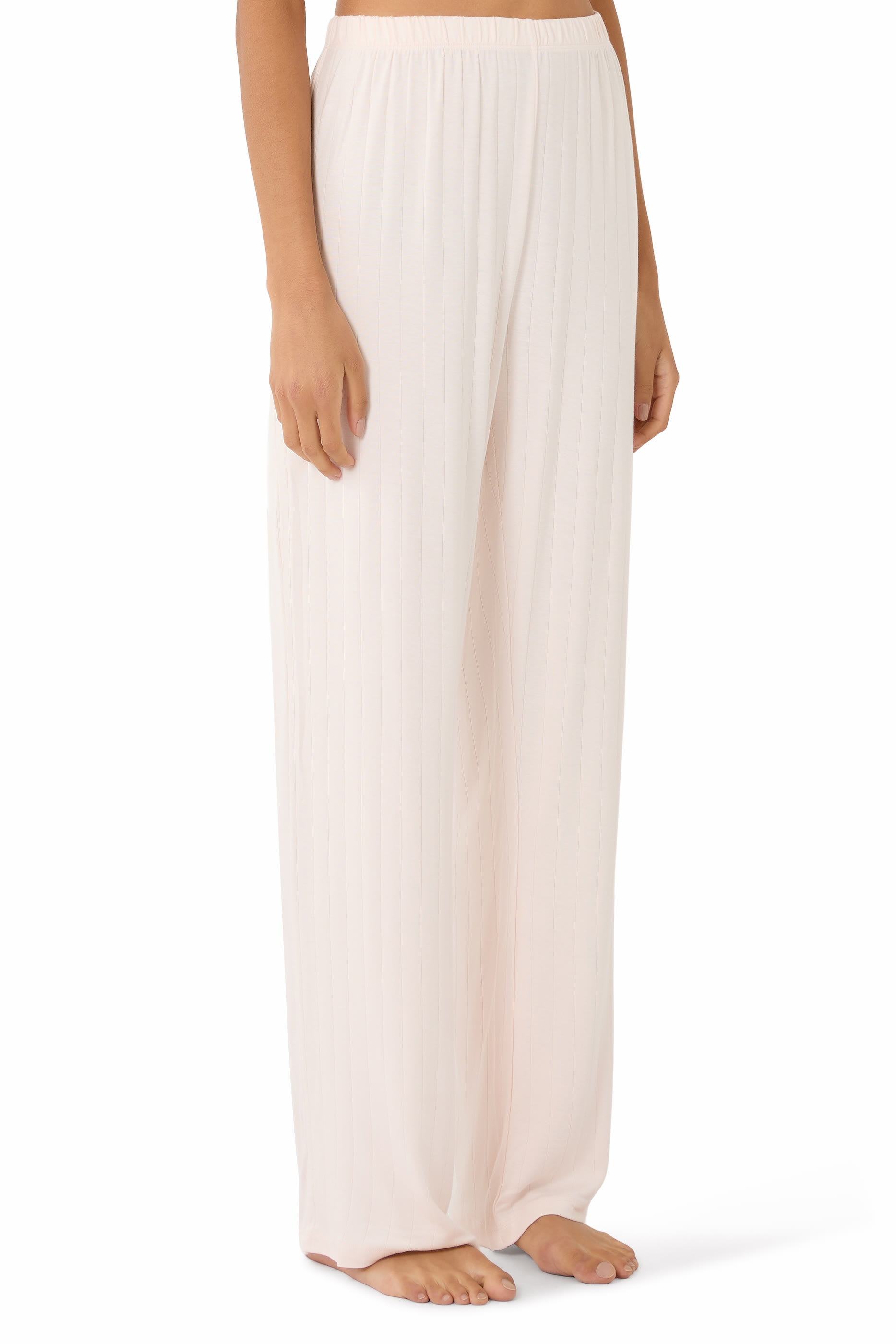 طقم بيجامة كلاسيكي جيرسيه مضلع مسطح