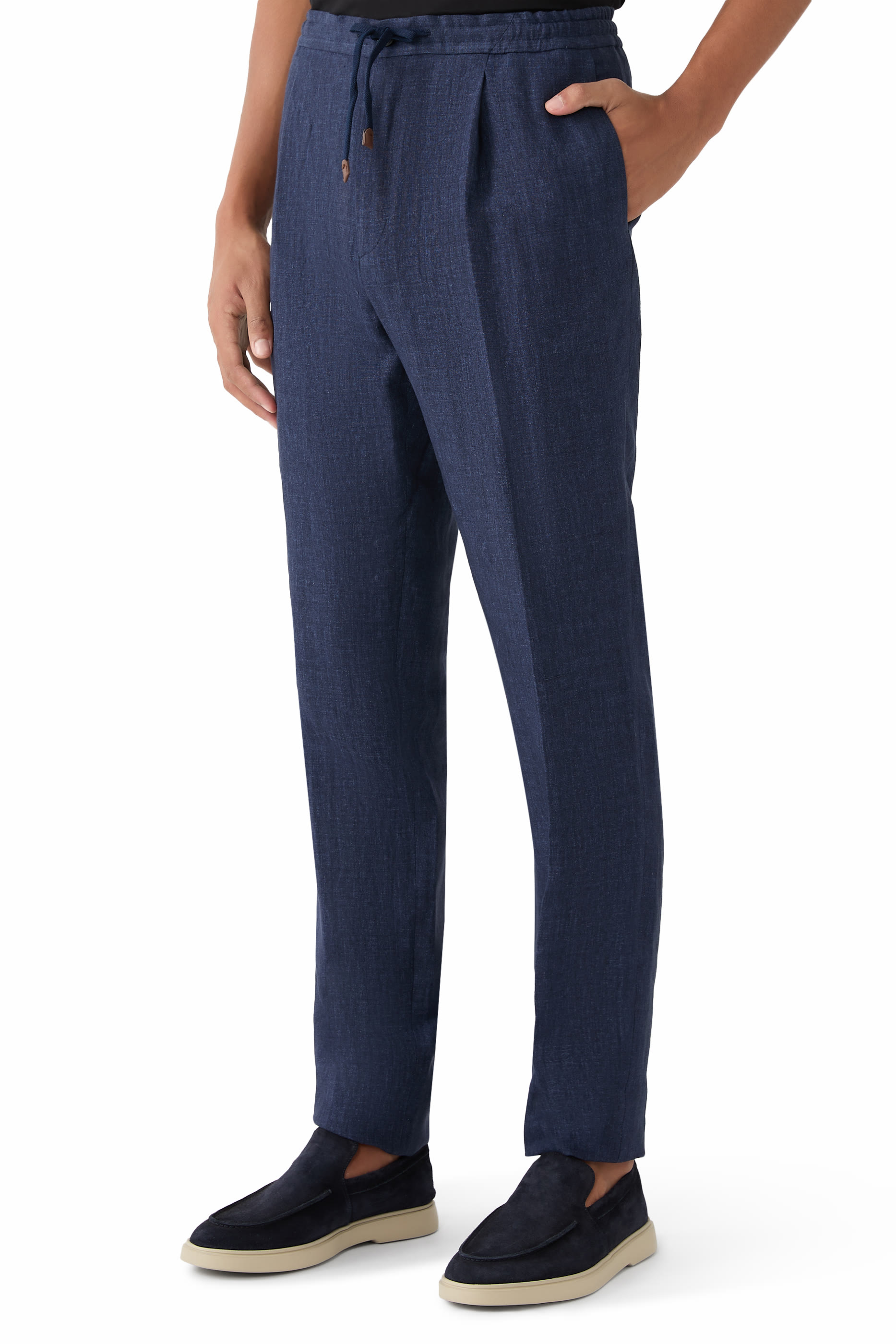 بنطال سير ساكر اينوتكس بقصة ضيقة من الأسفل صوف