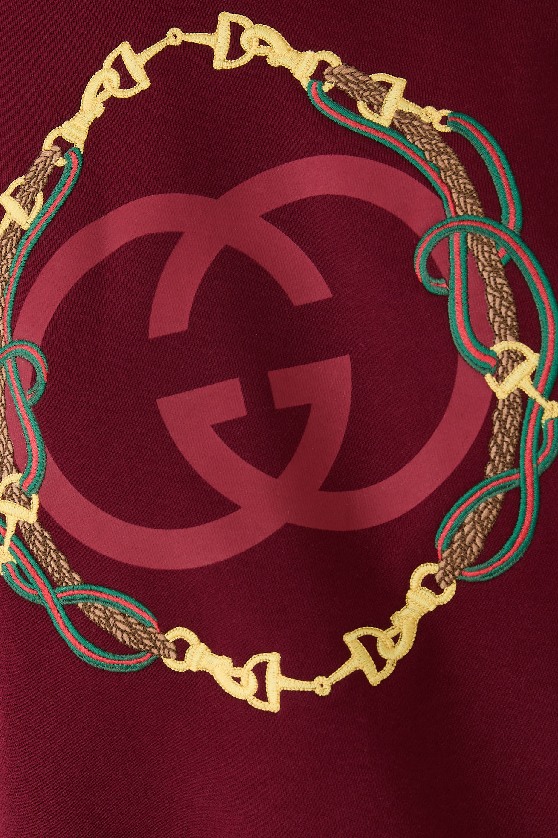 سويت  شيرت بنقشة قطن جيرسيه