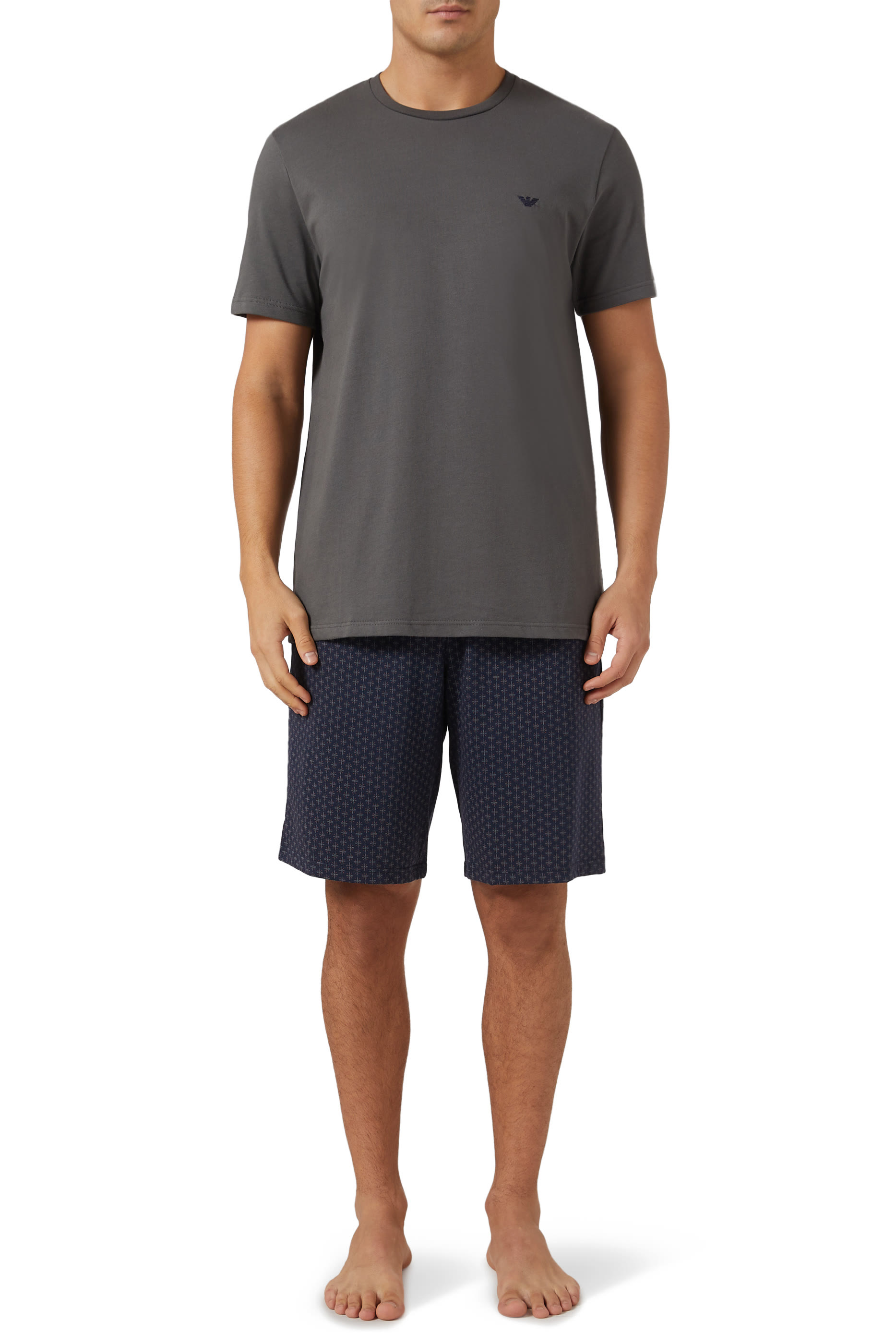 شورت بيجامة ونقشات