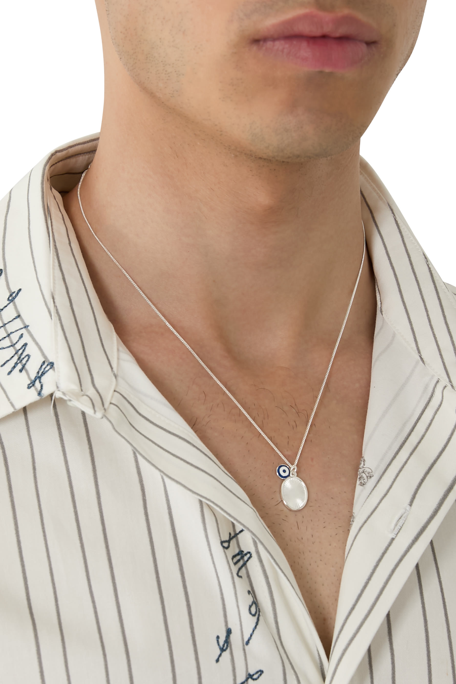 قلادة ميكونوس، فضة إسترلينية