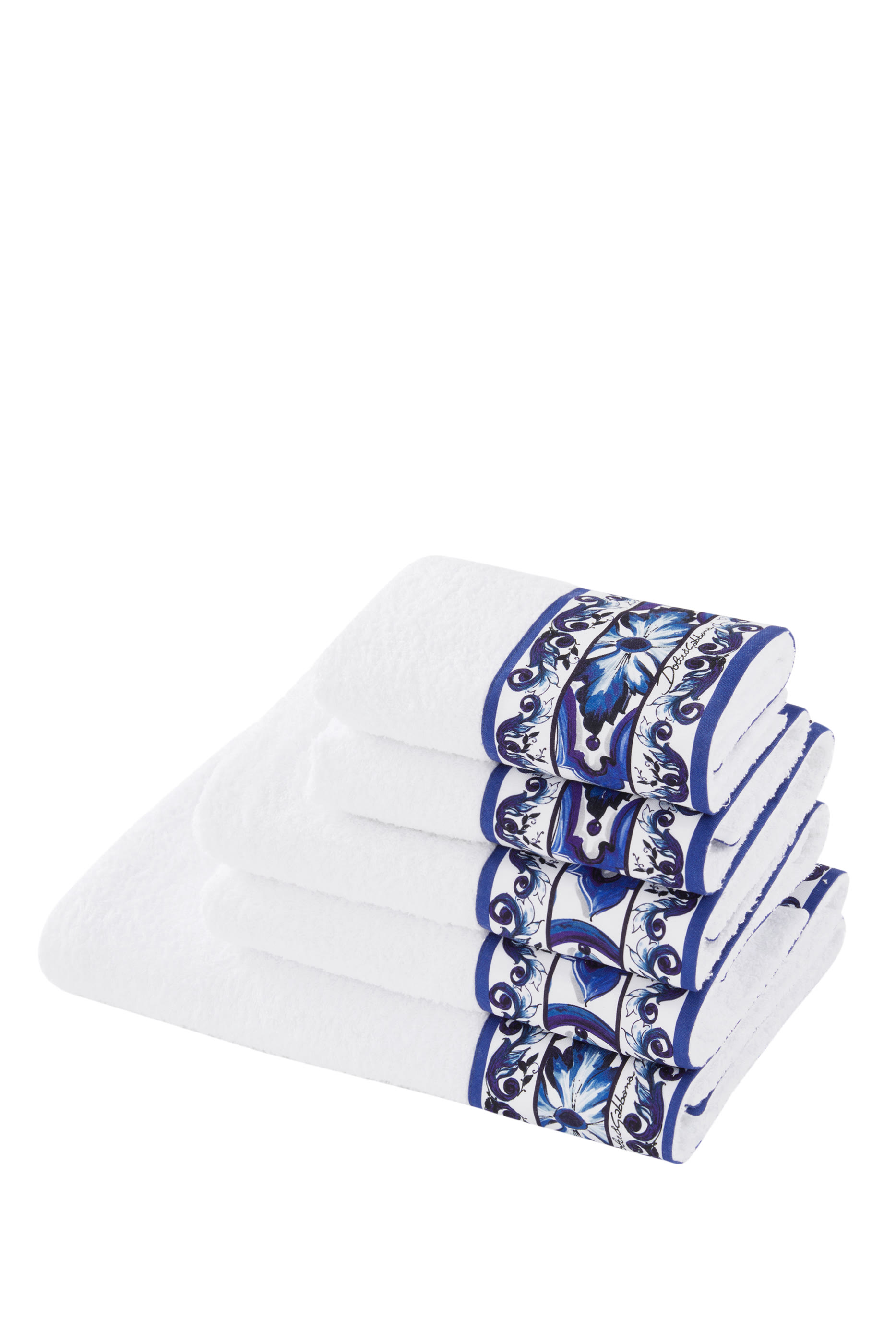 طقم مناشف بلو ميديتيرانيو تيري قطن، 5 قطع