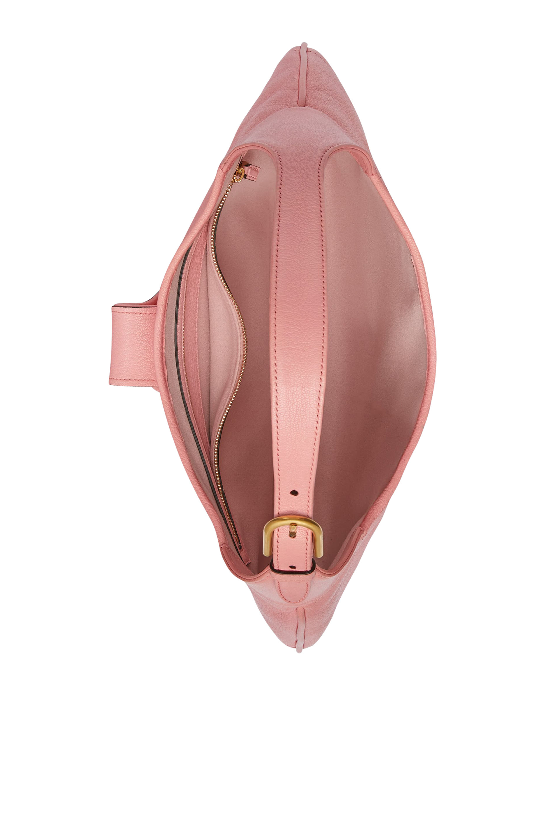 'A' Leather Shoulder Bag