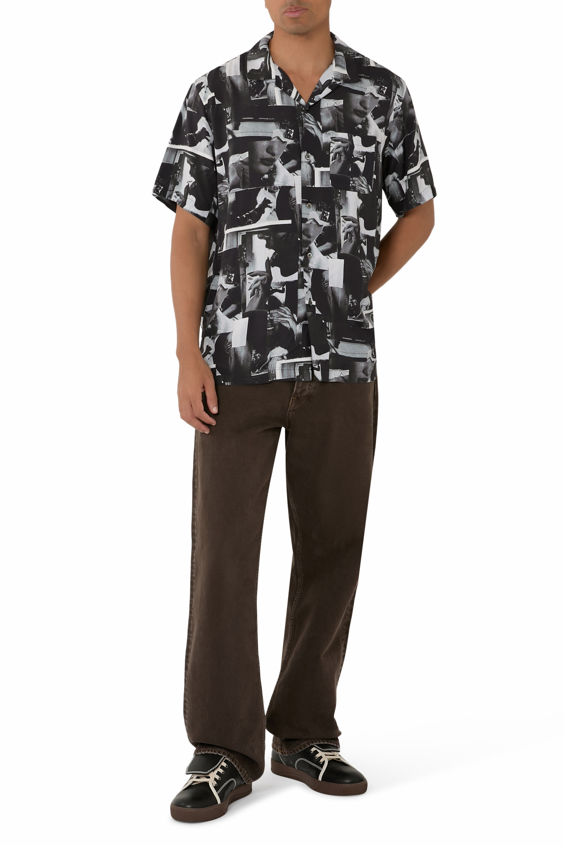 قميص ستيل بطبعة