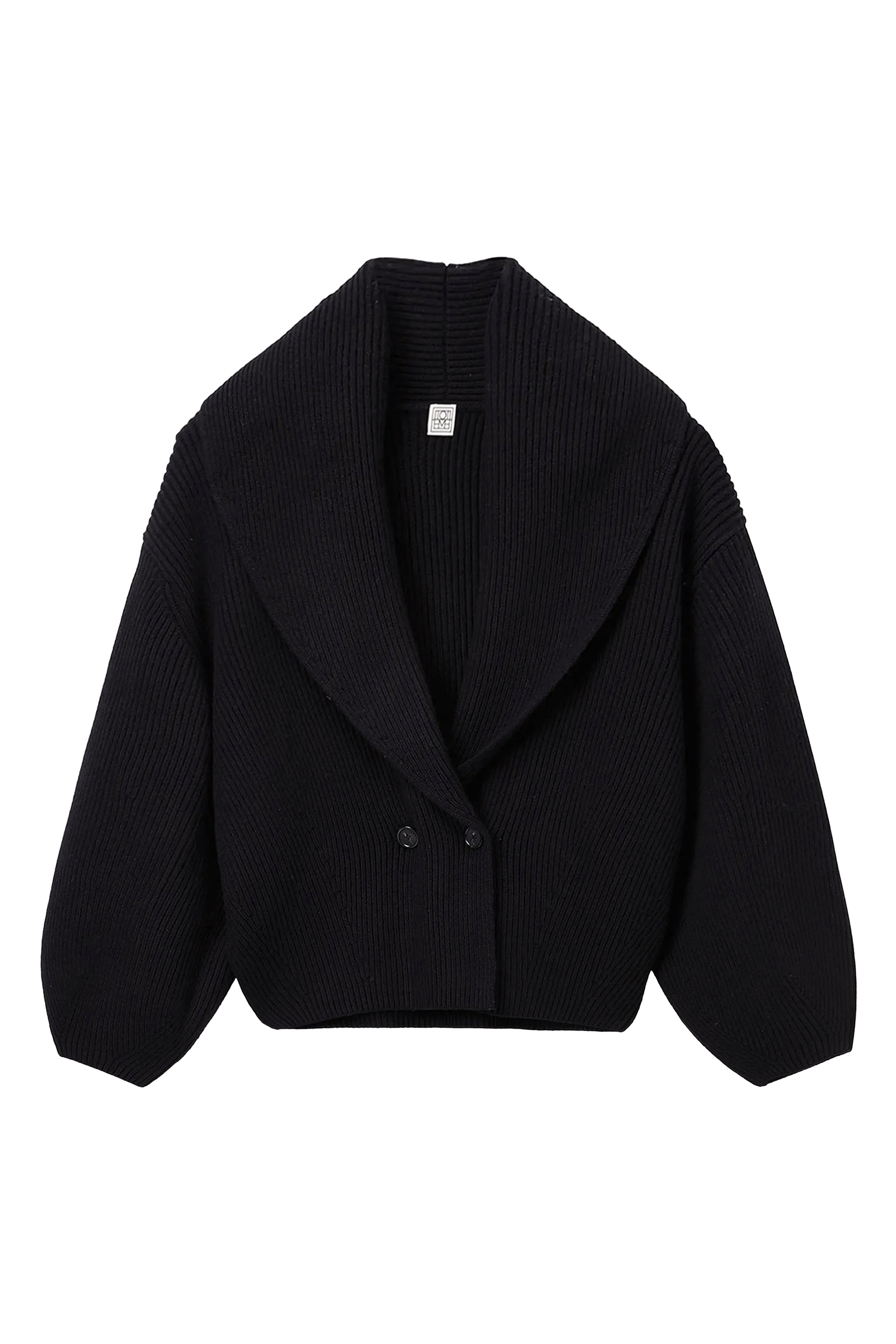 كارديجان بياقة مطوية