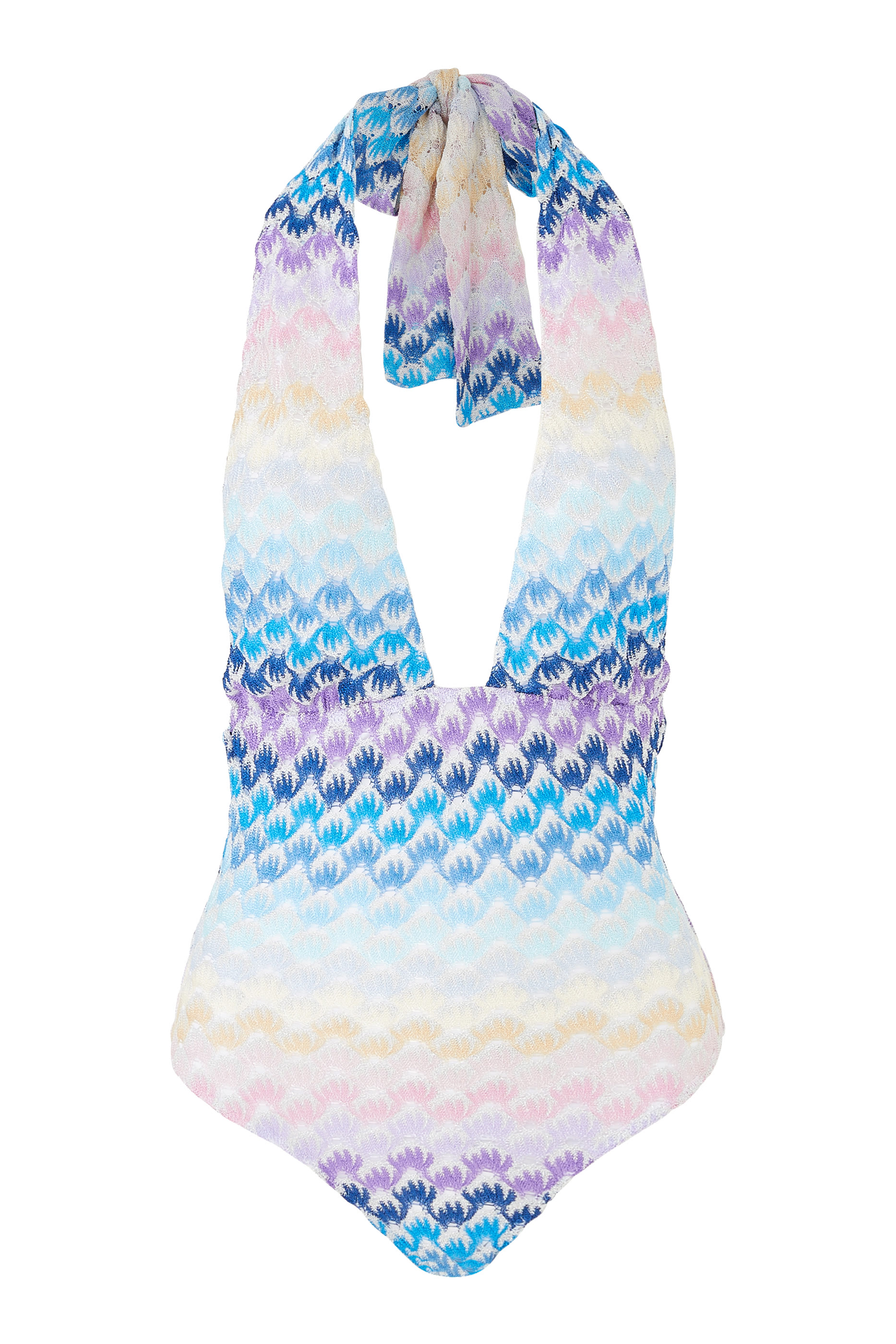 لباس سباحة ميسوني بتصميم قطعة واحدة برباط حول الرقبة