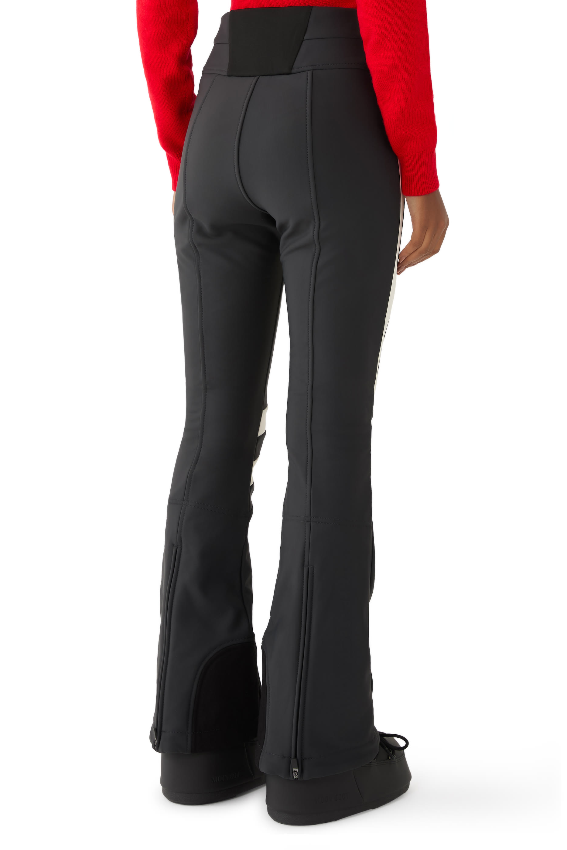 بنطال تزلج أورورا واسع بخصر مرتفع