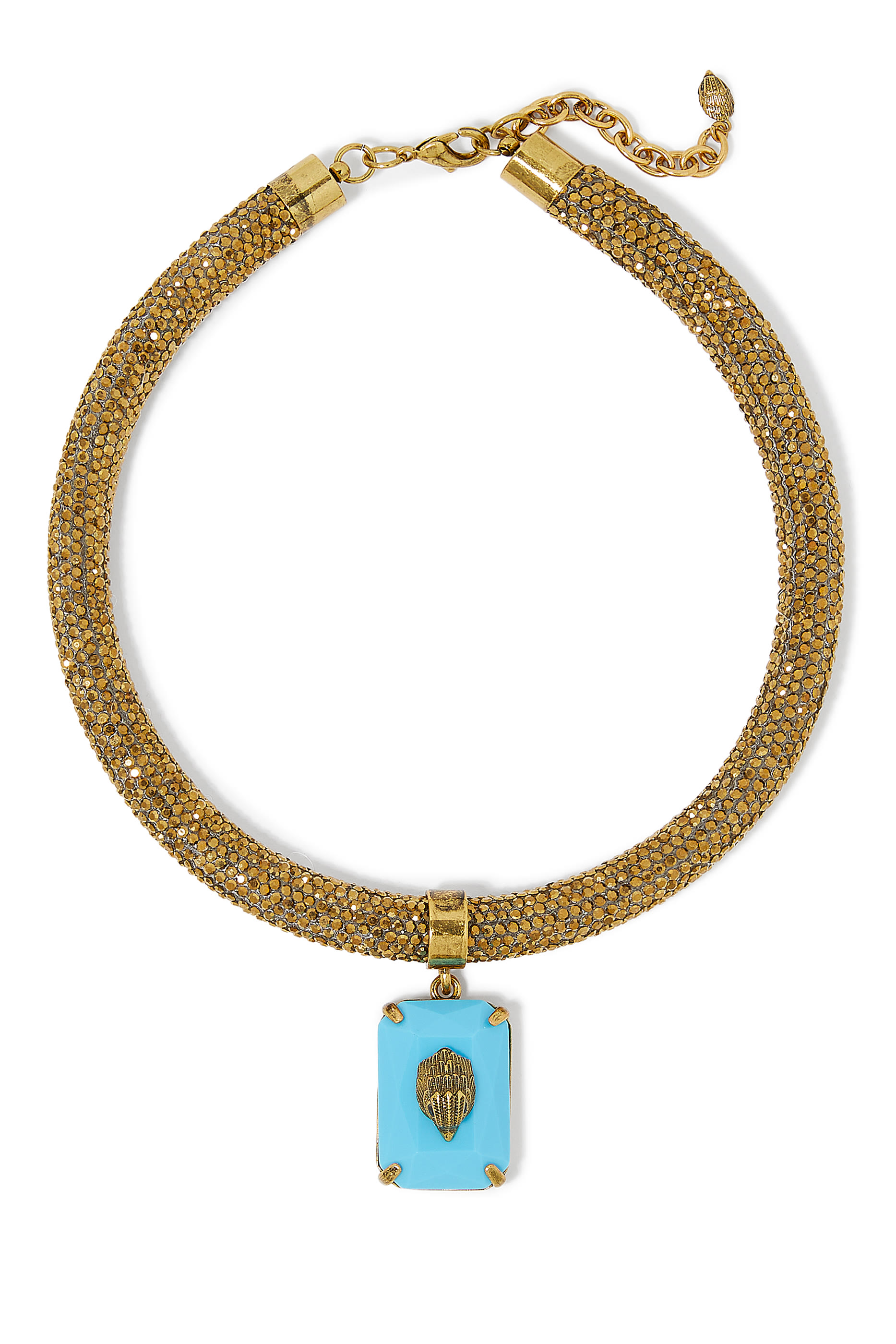 قلادة روب مرصعة بكريستال