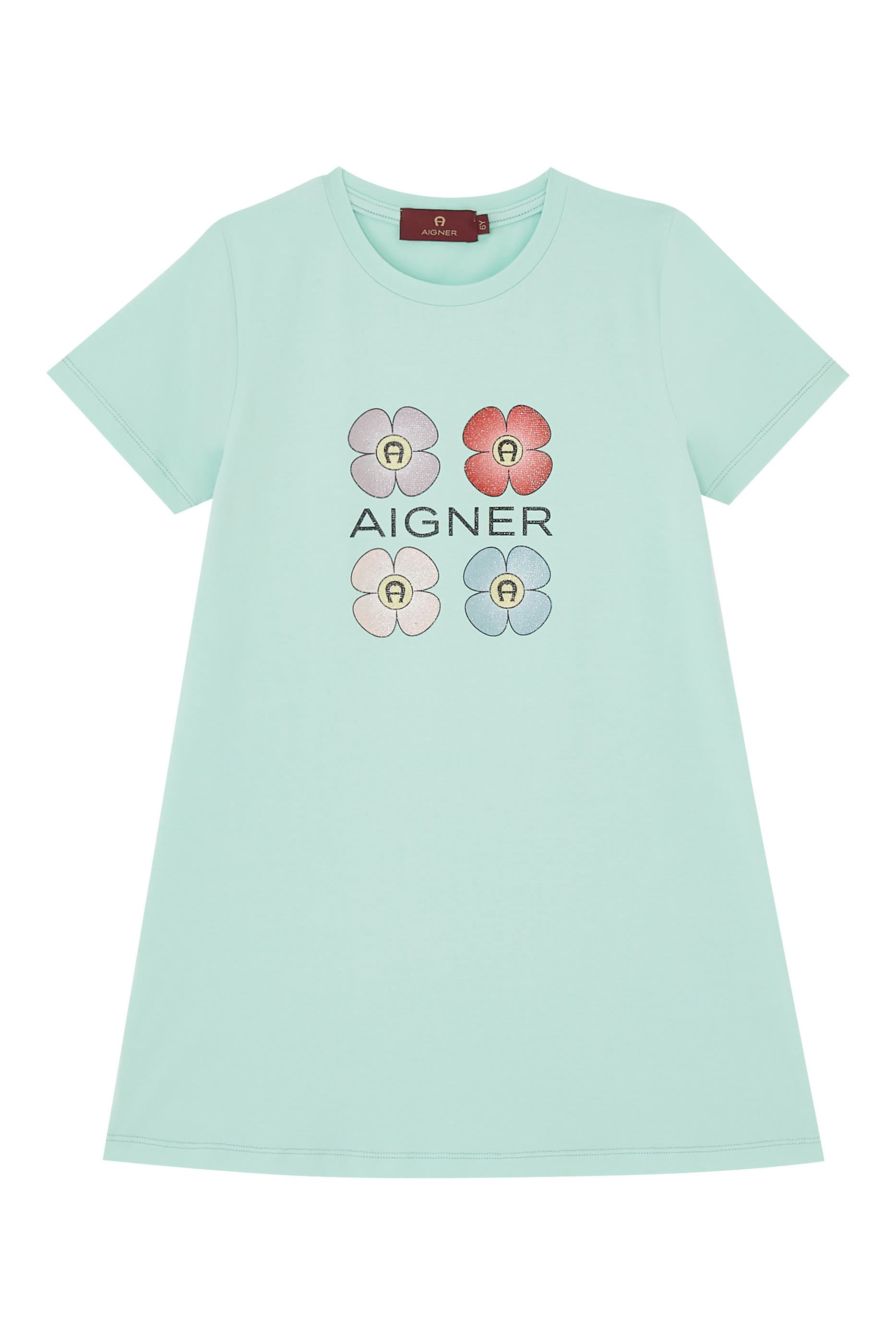 فستان بنمط تيشيرت قطن للأطفال