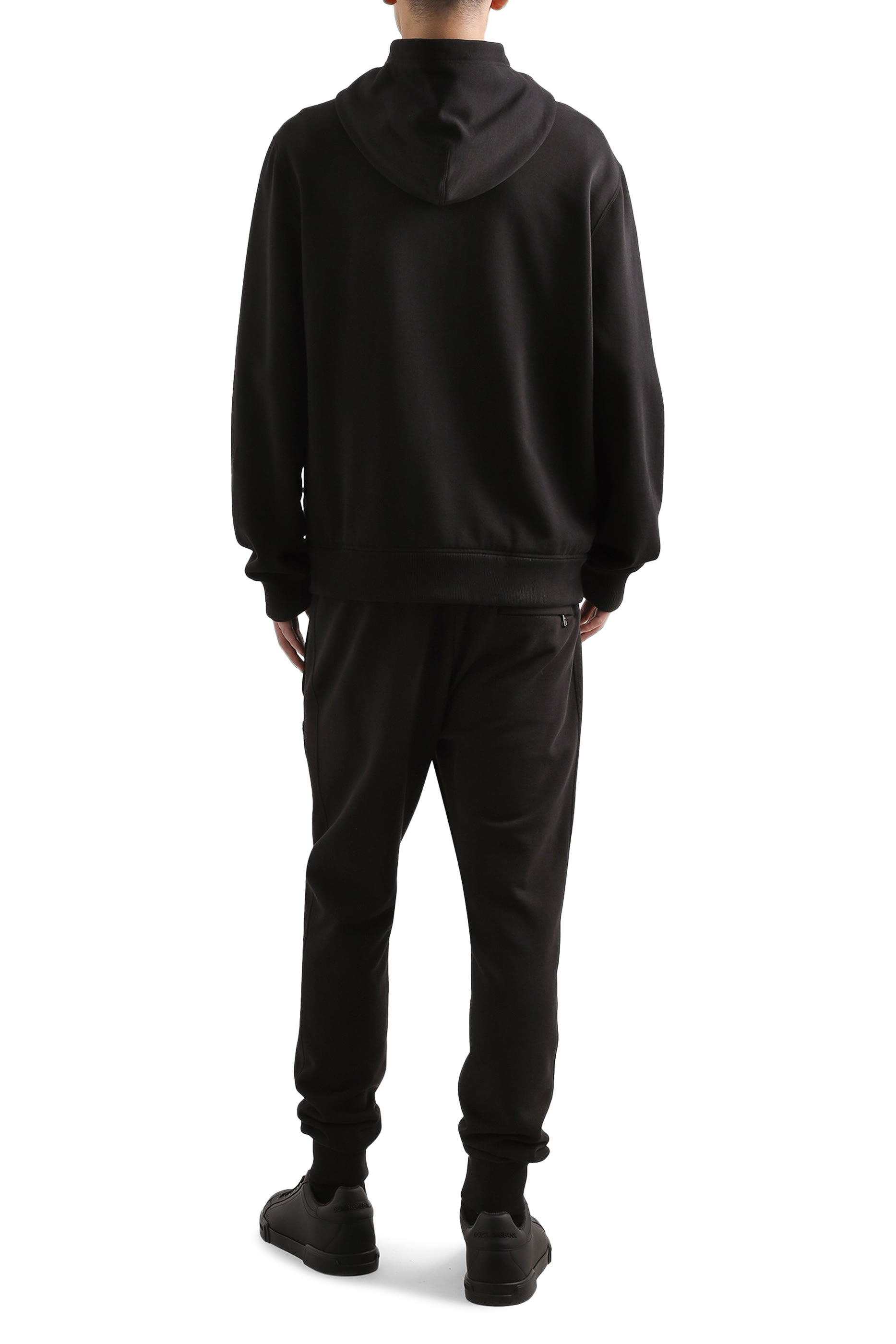 هودي برقعة شعار الماركة بتصميم دروع الفروسية قطن