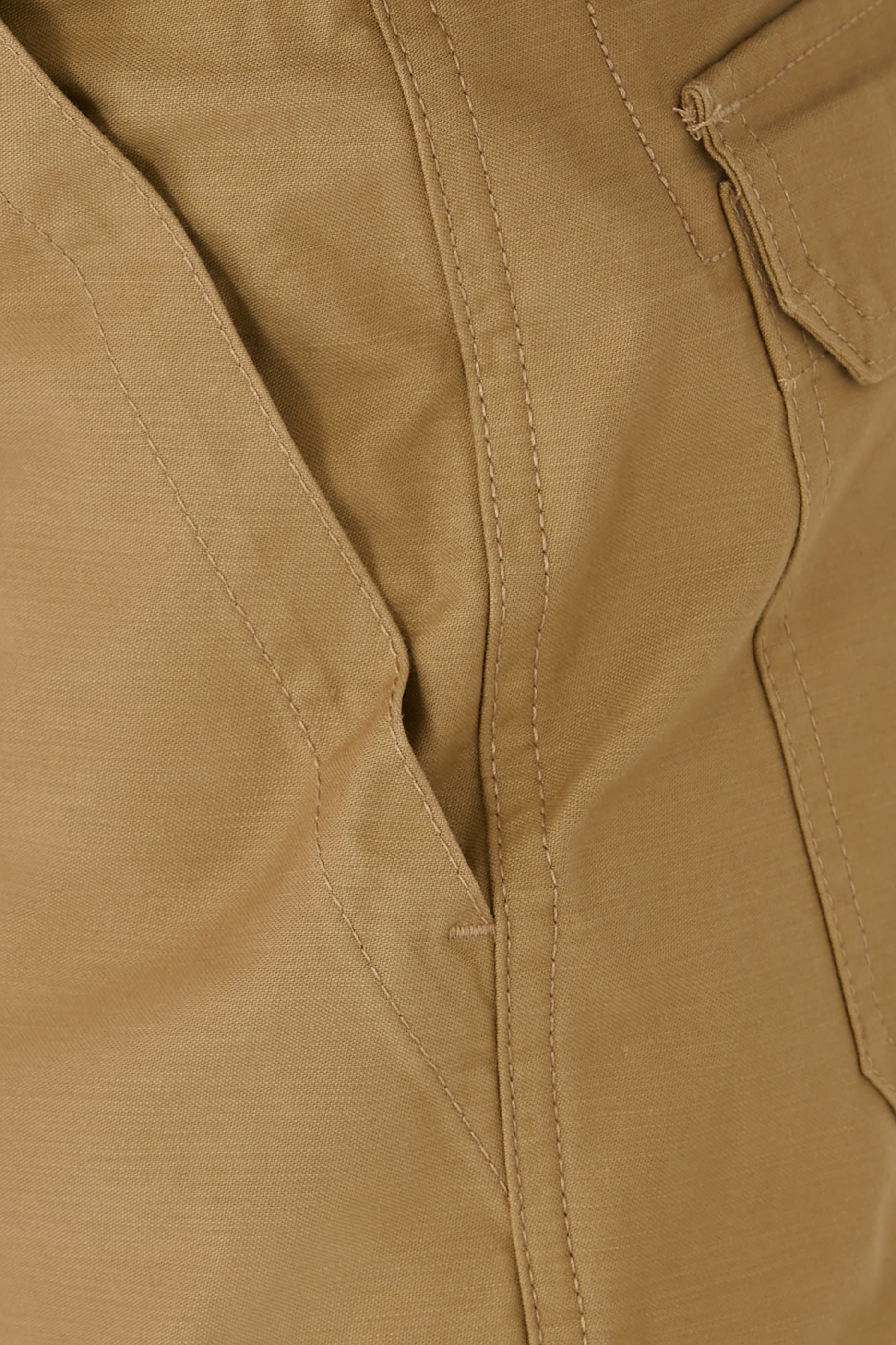 بنطال بقصة ساق مستقيمة قطن ستان