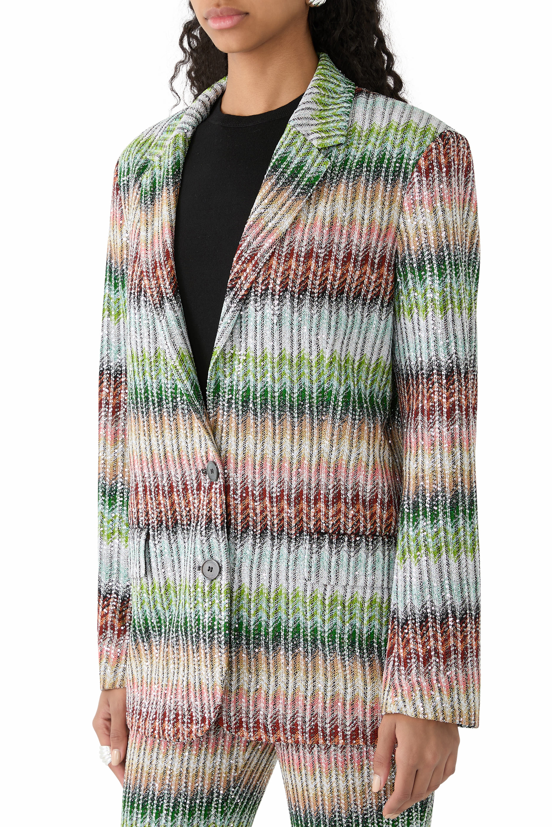 بليز كاباردوني بصف أزرار وترتر