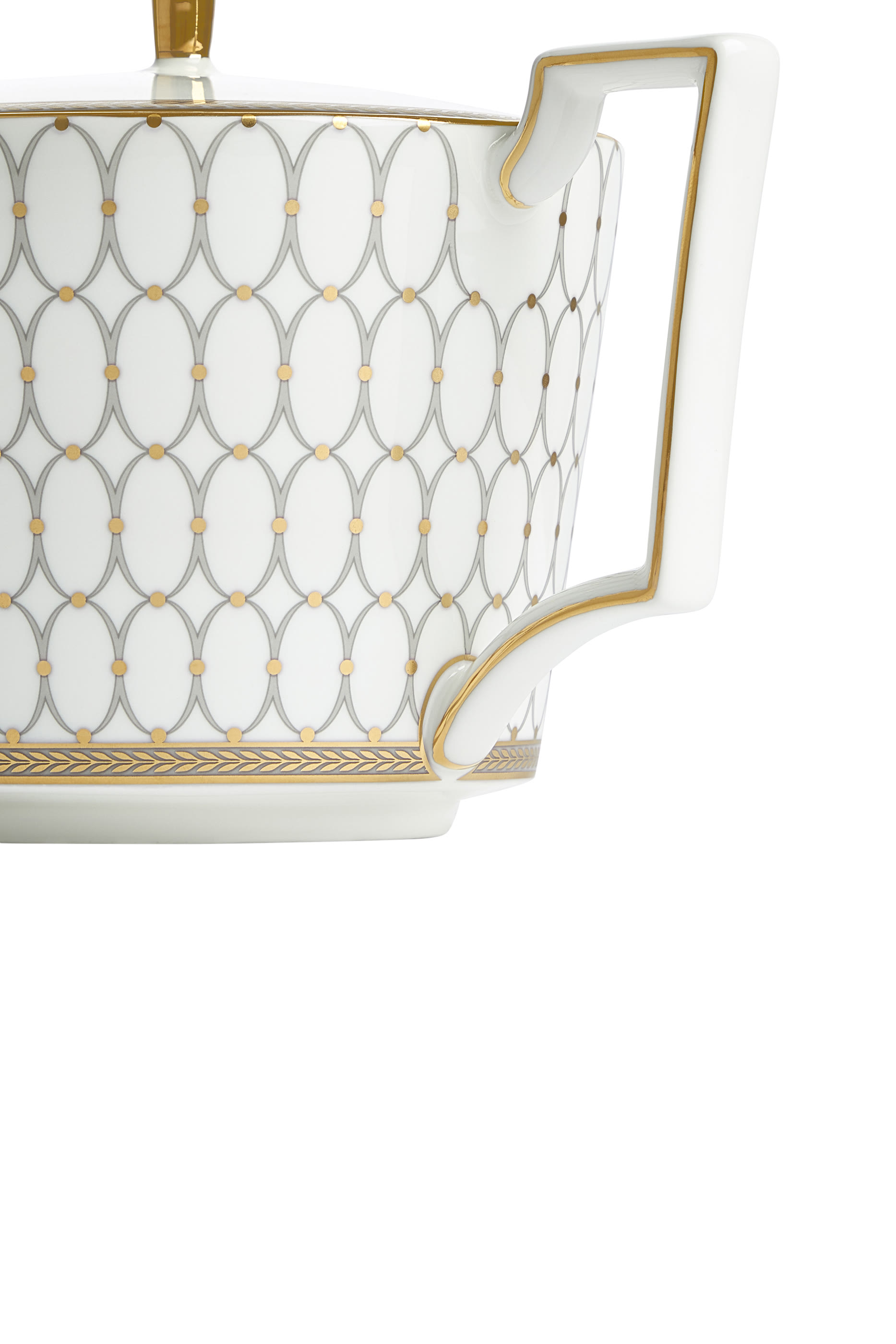 إبريق شاي رينيسانس بنقشة رمادية