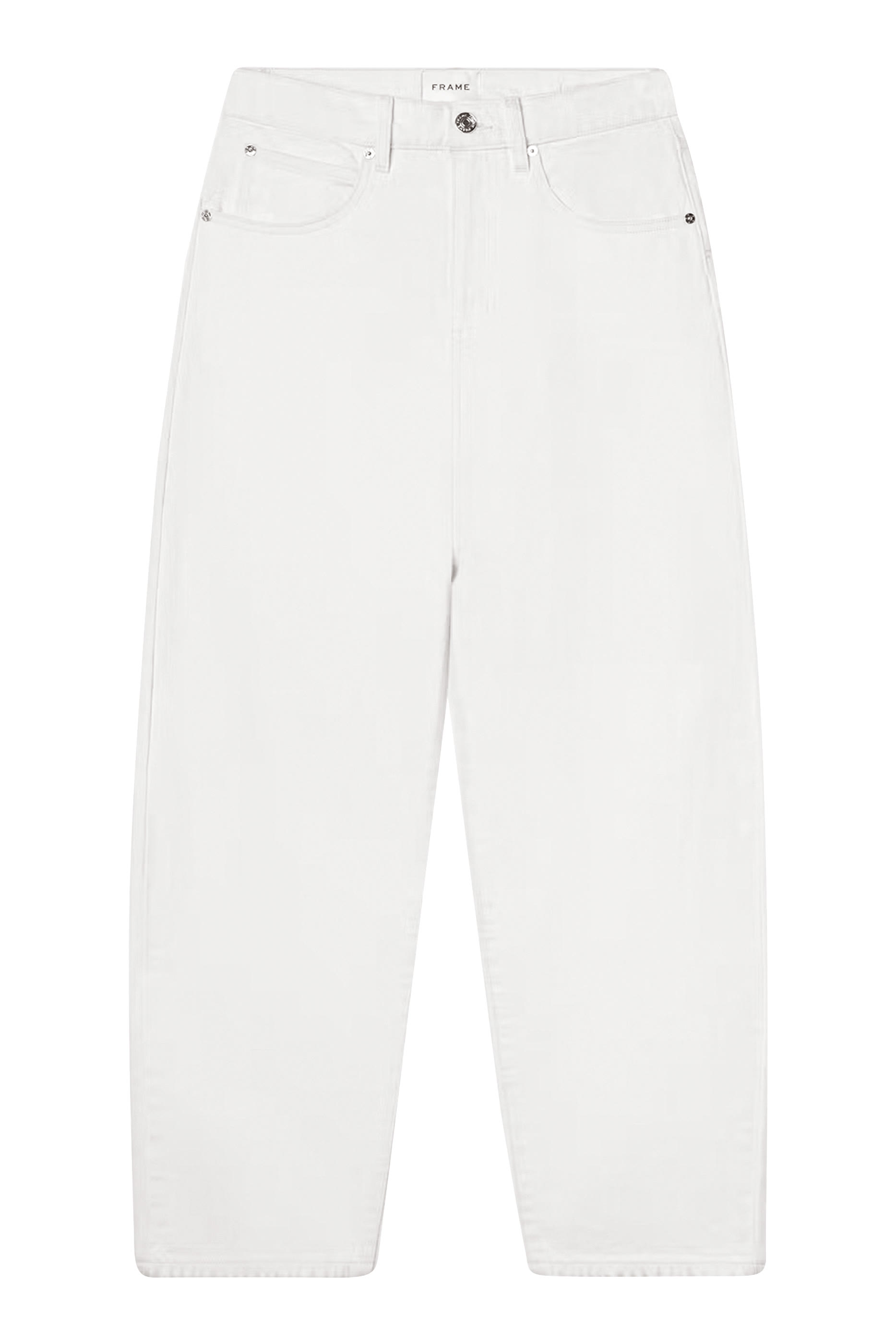 بنطال جينز بخصر منخفض وقصة واسعة