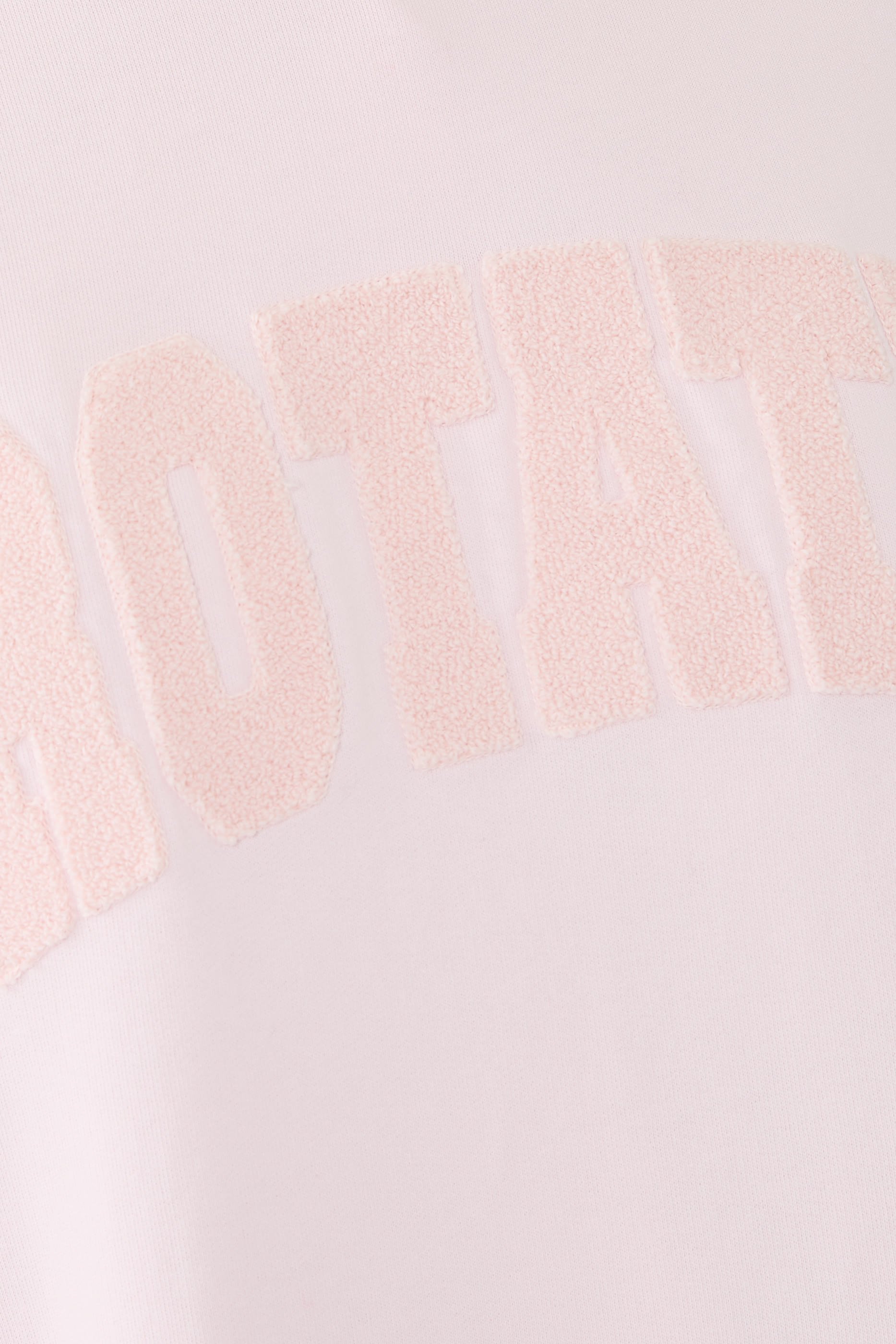 سويت شيرت بياقة ضيقة قماش ثقيل