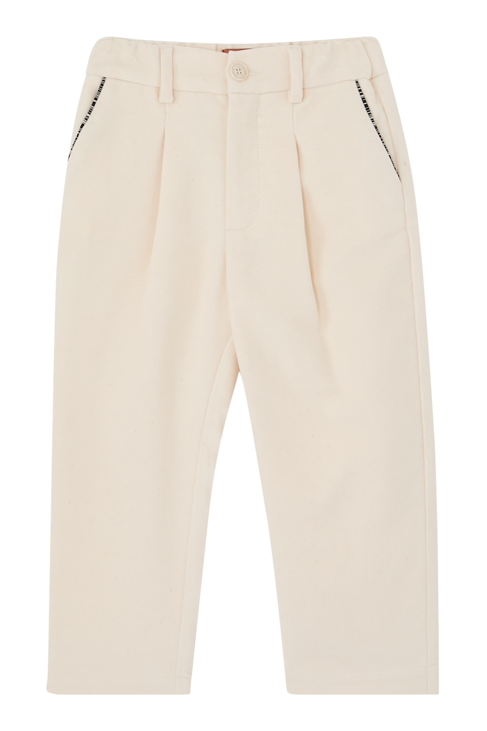  بنطال بقصة ساق ميتقيمة شمواه