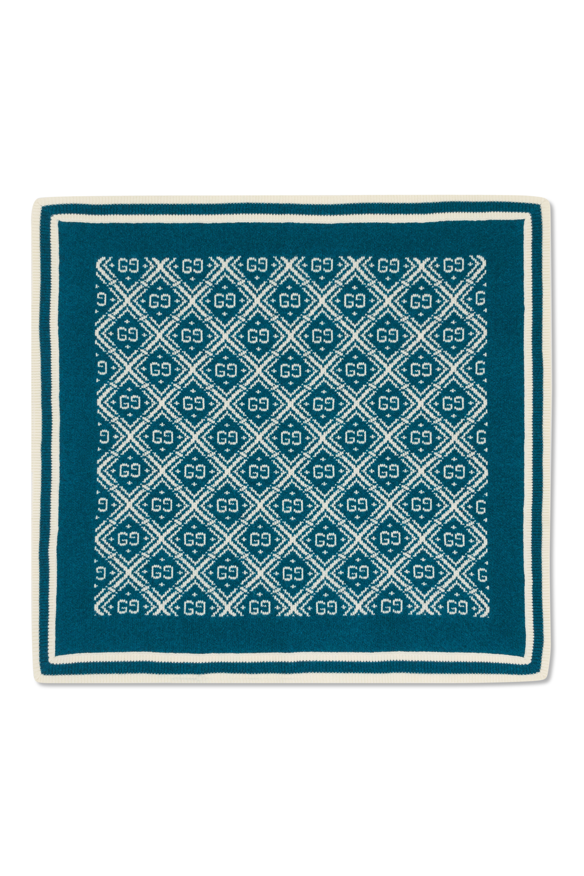 بطانية صوف بنقشة حرفي GG