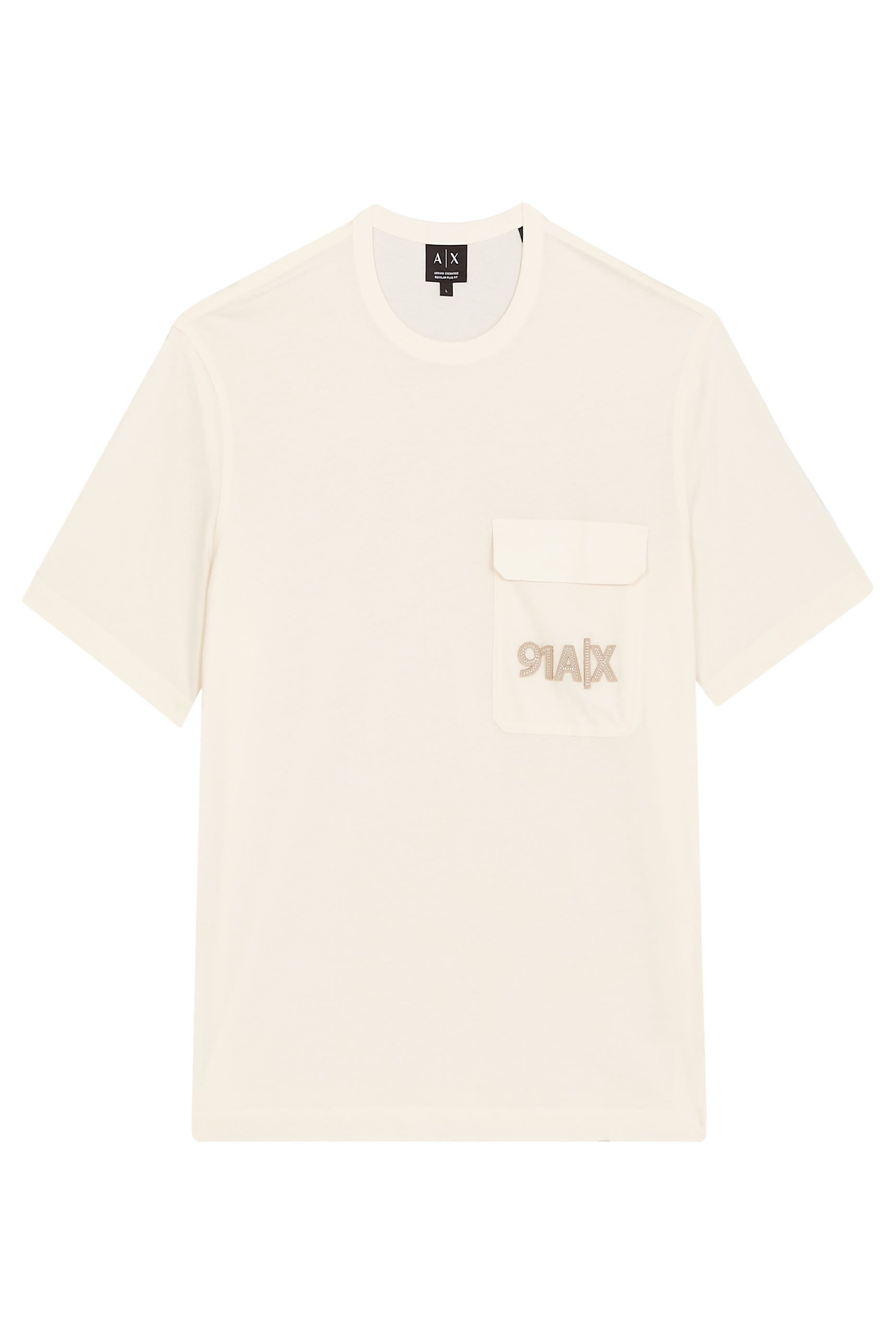 تيشيرت بشعار حرفي الماركة