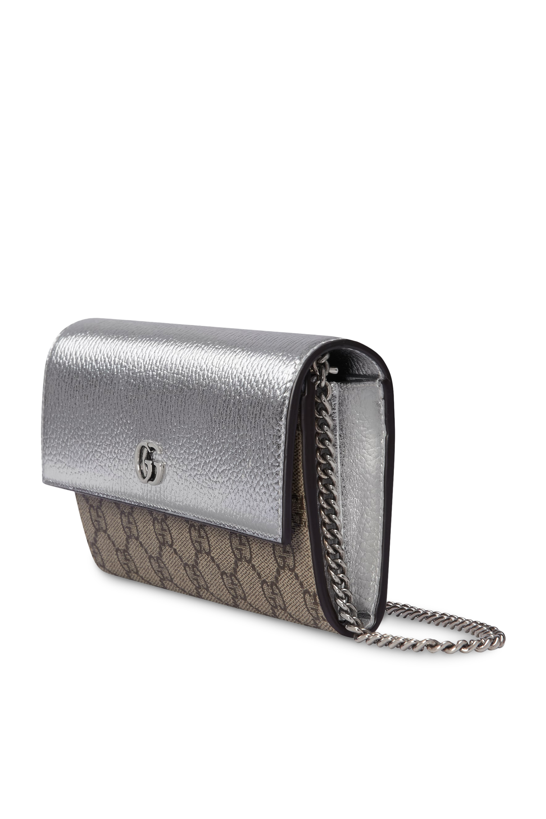 حقيبة مارمونت صغيرة بحرفي شعار الماركة وسلسلة