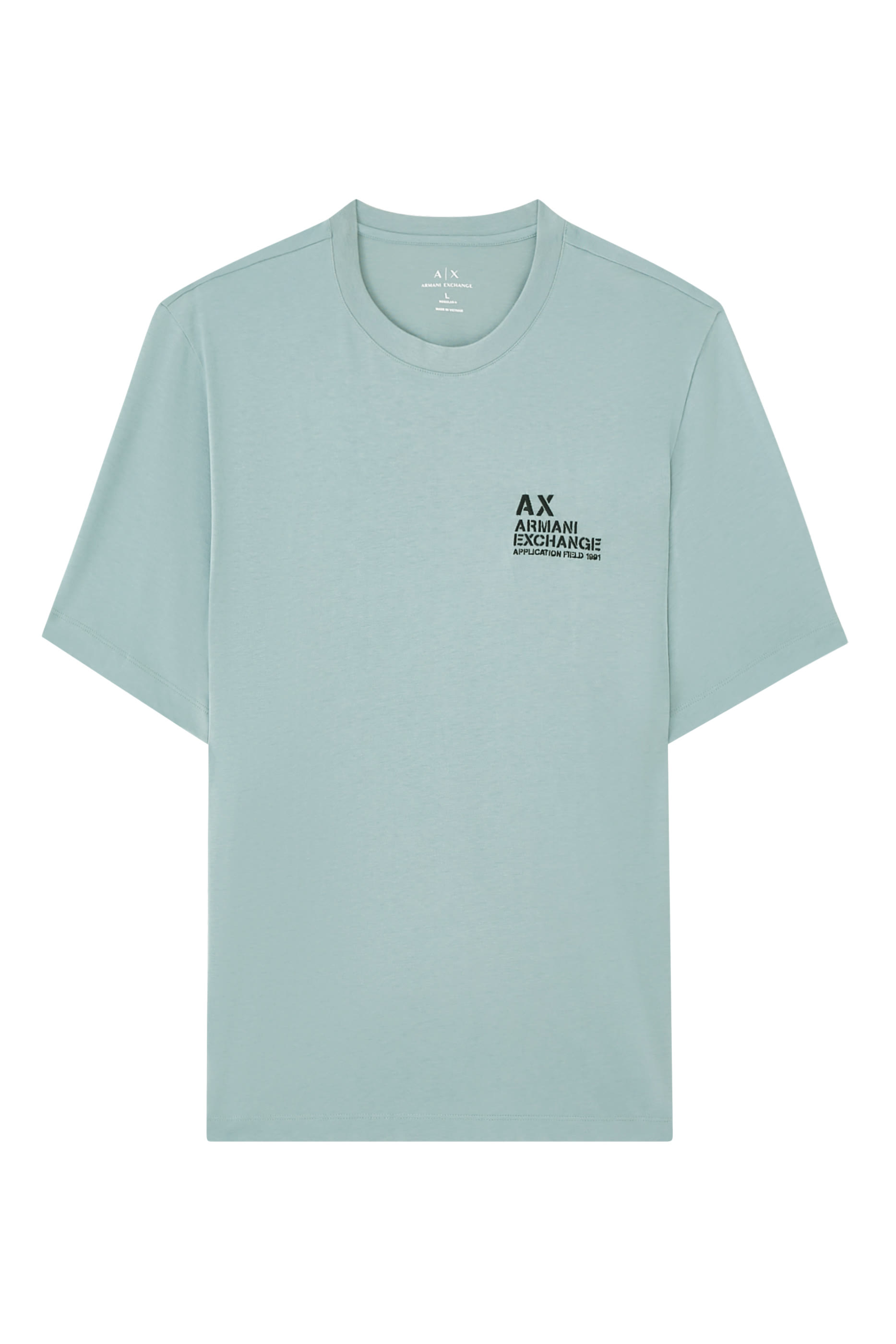 تيشيرت بقصة عادية وشعار الماركة جيرسيه