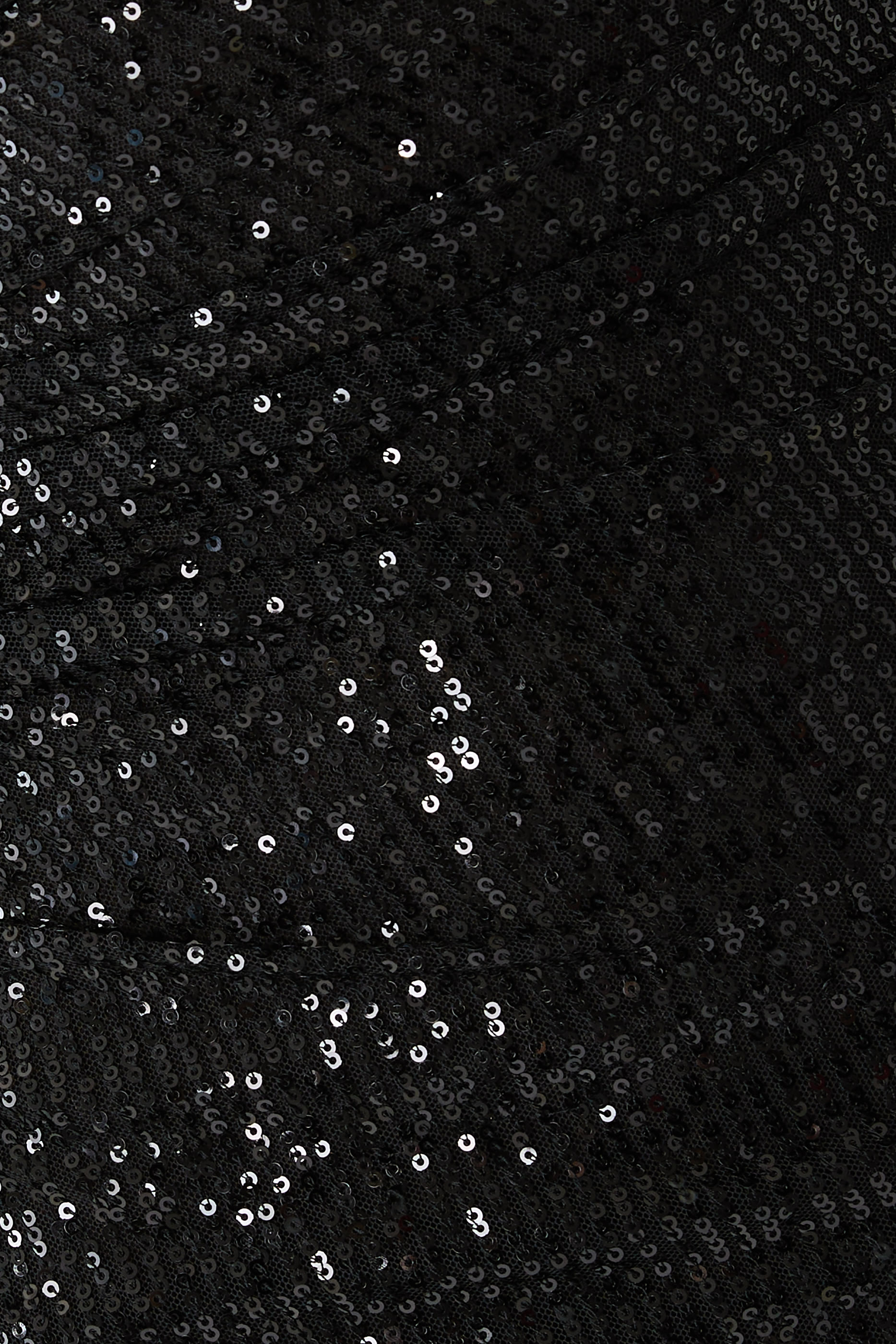 فستان سهرة ماليا بطول الكاحل بياقة عالية