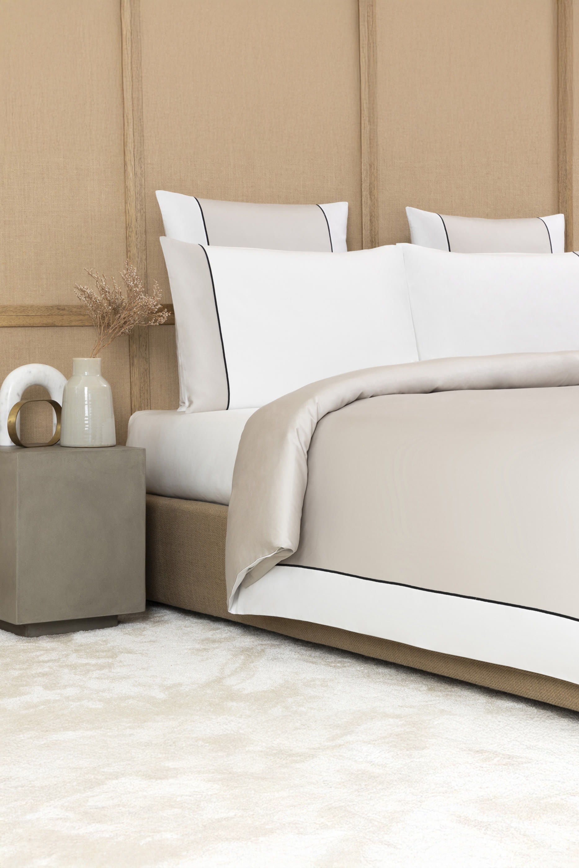 طقم غطاء لحاف بأقسام الوان