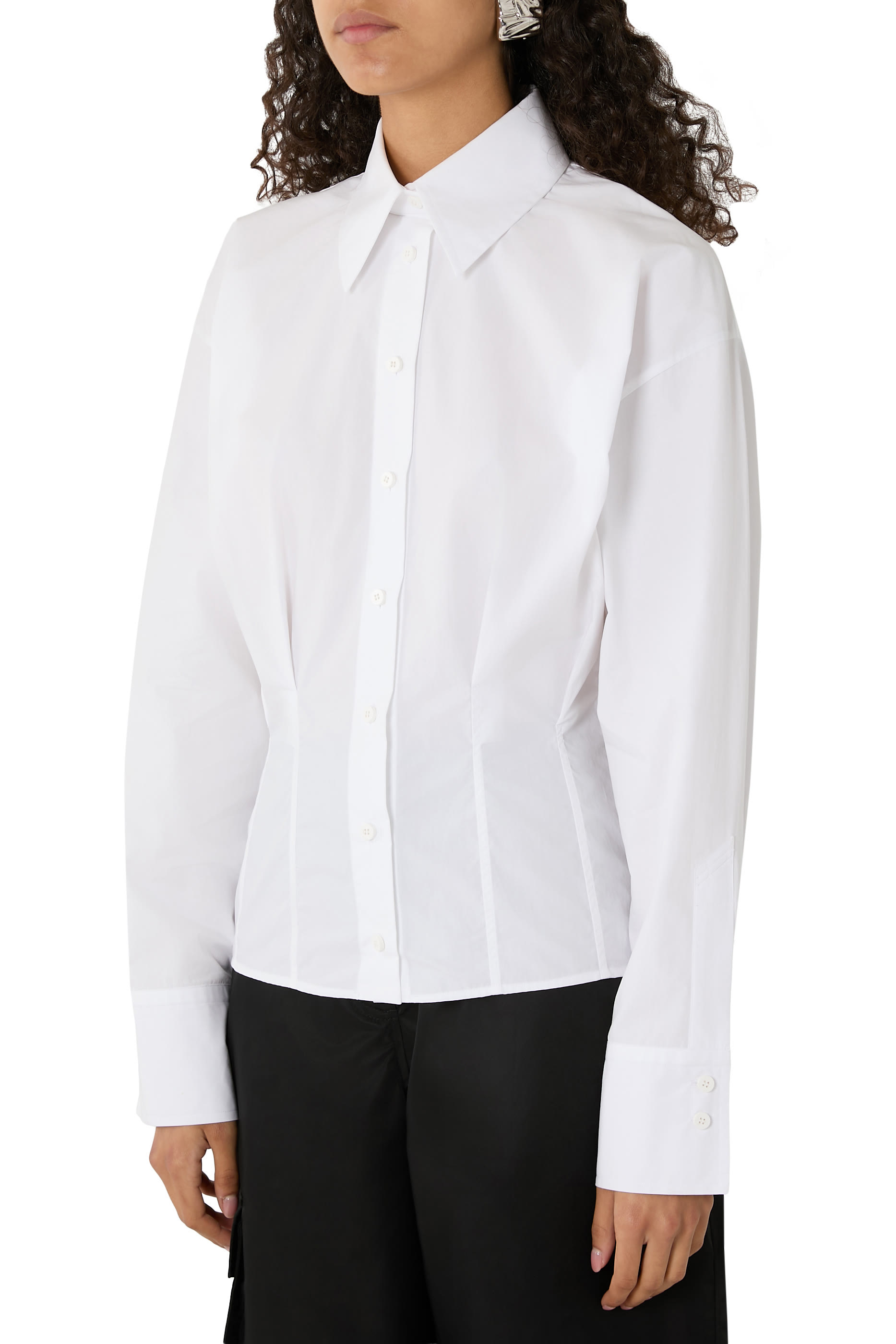 قميص بوبلين