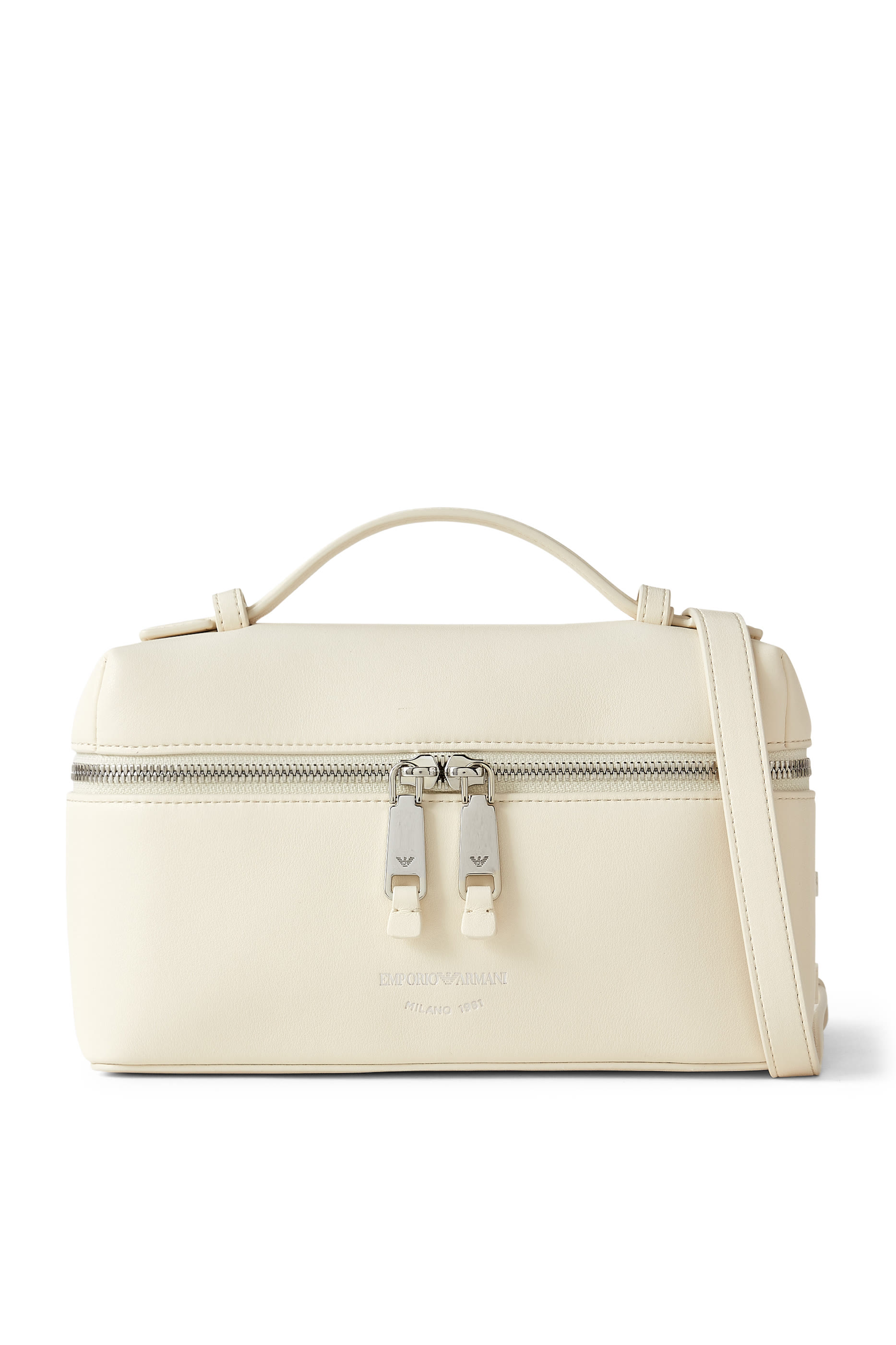 حقيبة مكيا بحمالة كتف جلد نابا