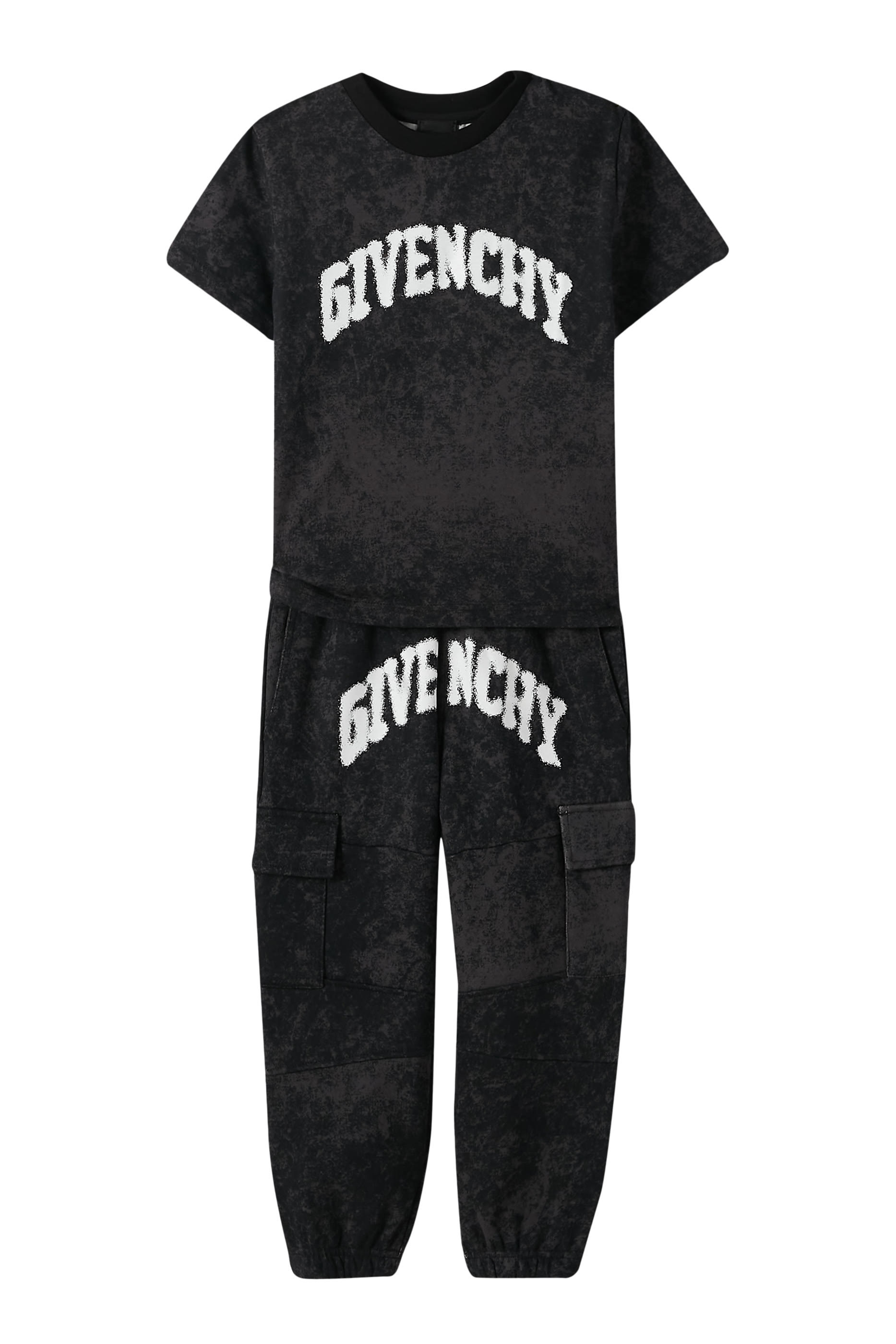 تيشيرت بطبعة بشعار الماركة للأطفال