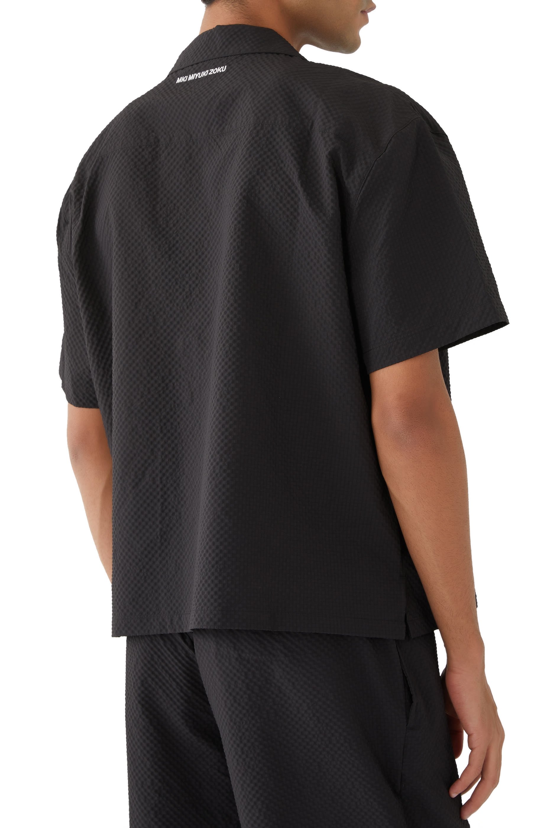 قميص فاكيشن قماش سيرساكر