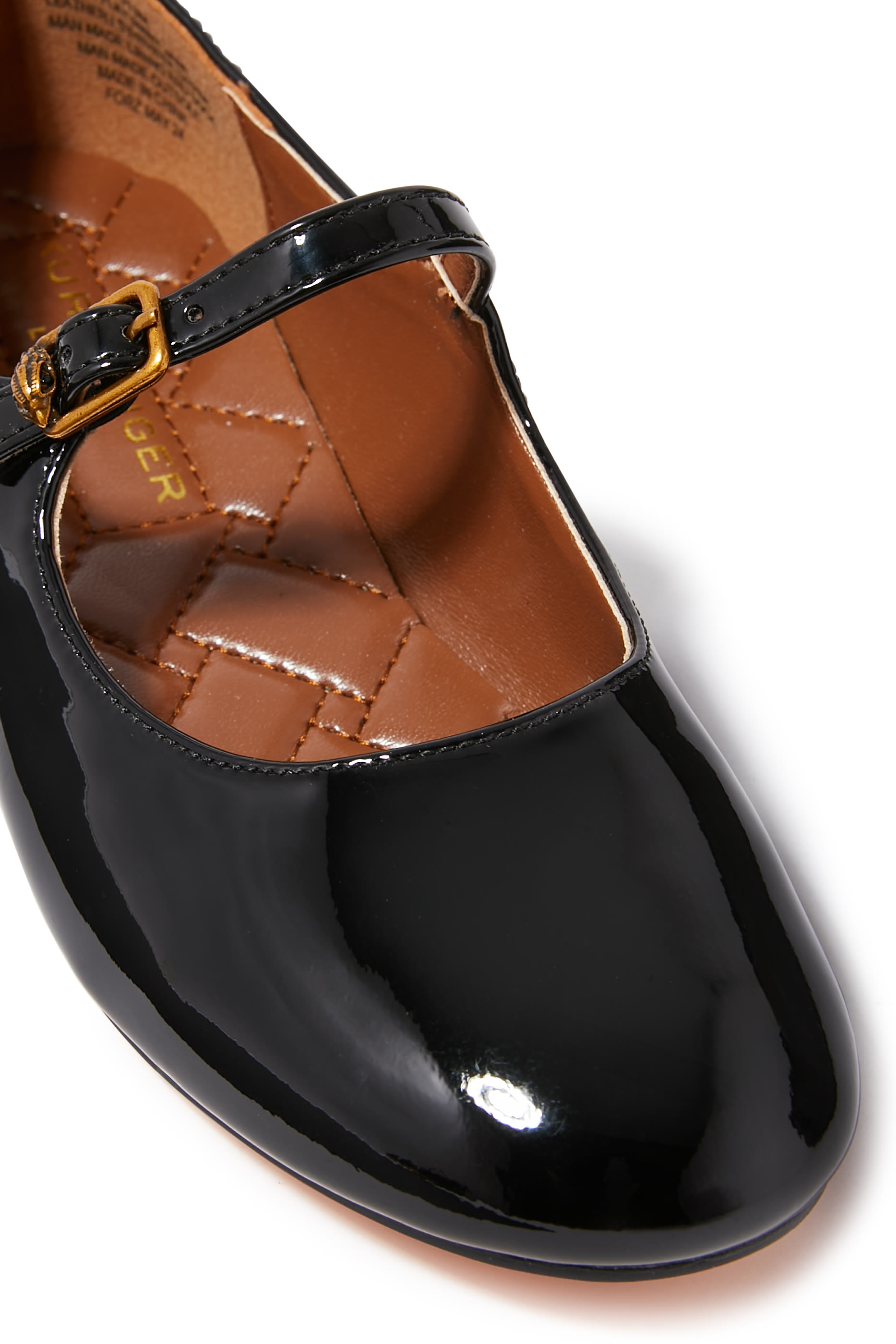 حذاء ماري جين صغير بكعب مسطح للأطفال