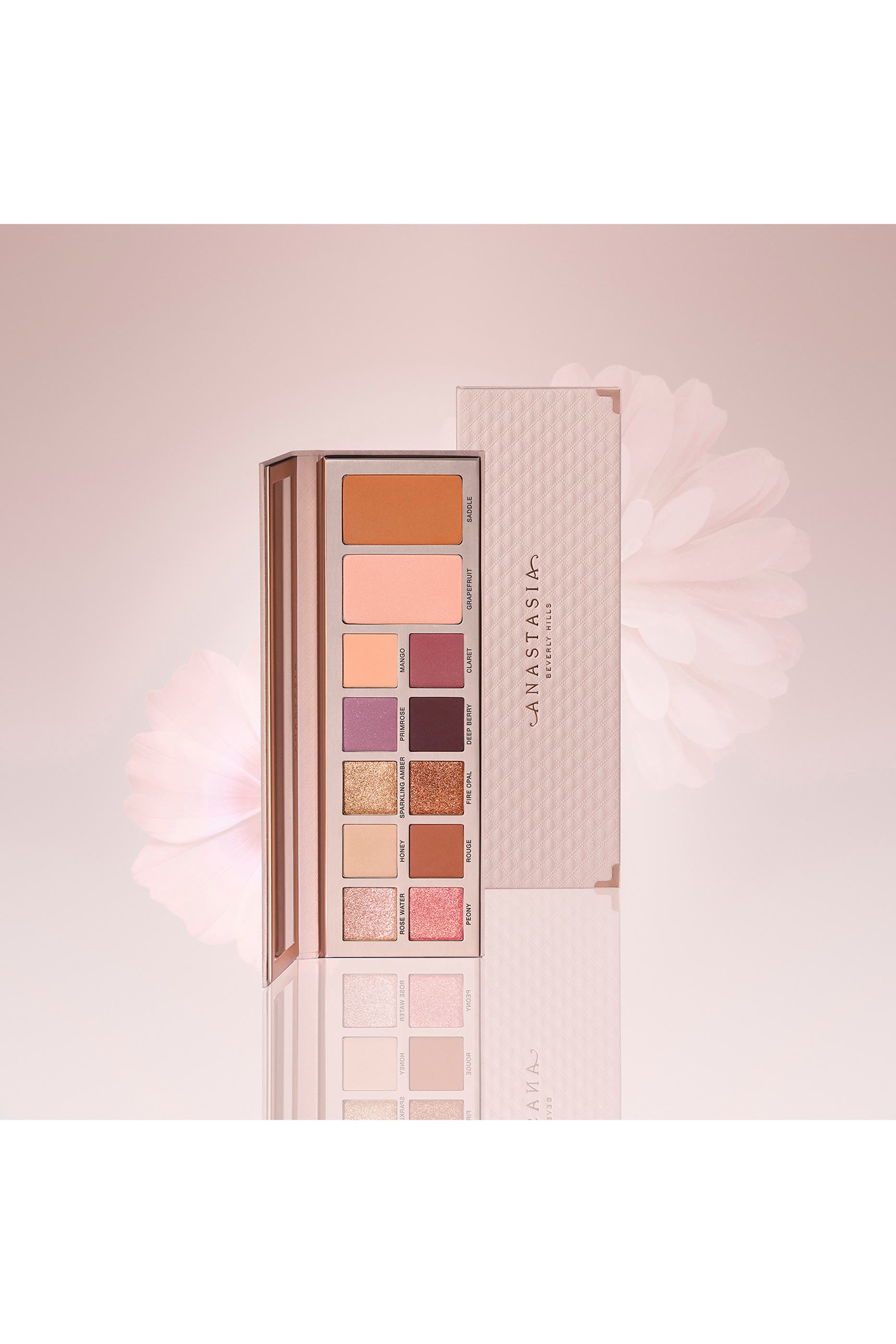 لوحة ظلال العيون والوجه بريم روز