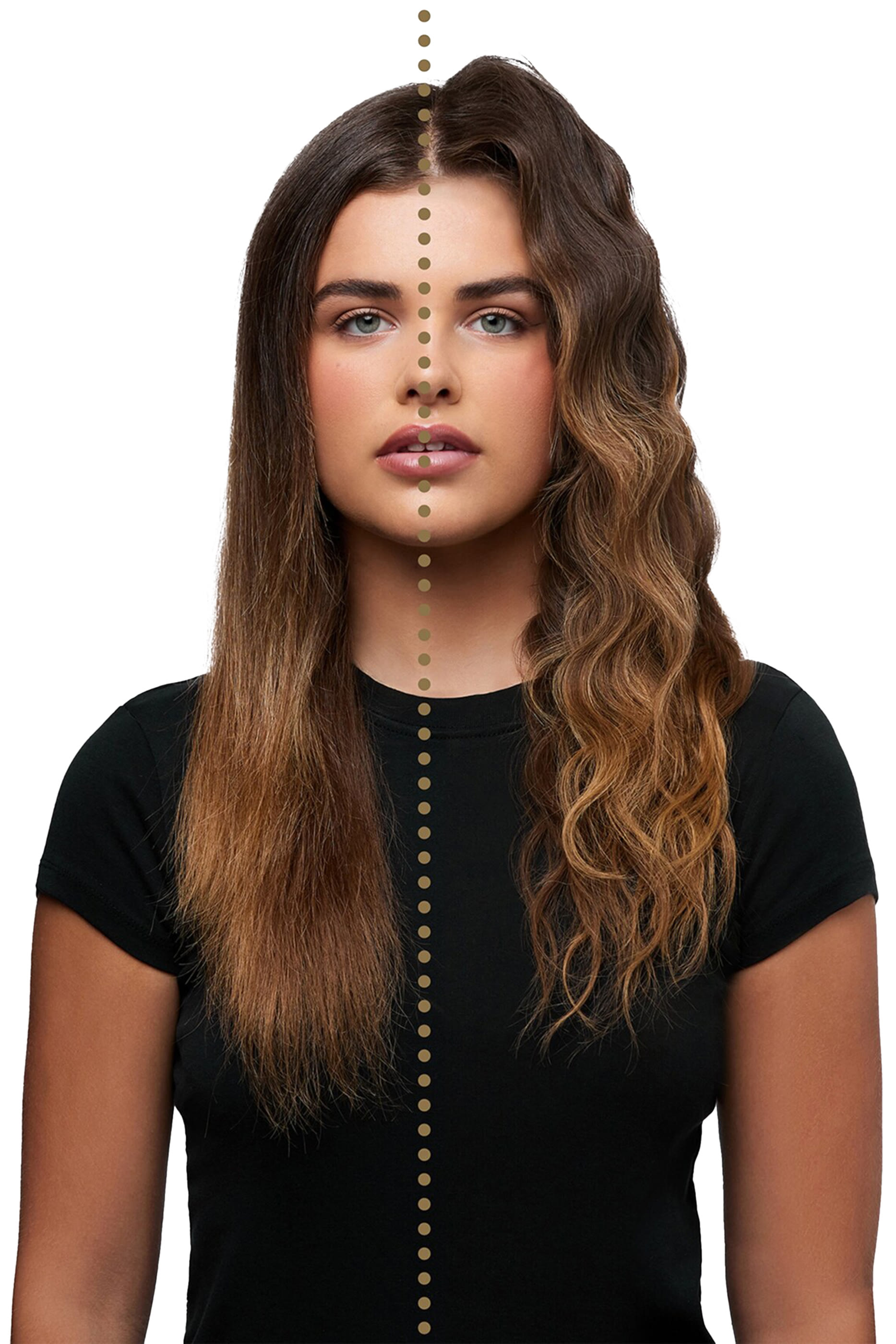 جهاز تمويج الشعر ثلاثي الأسطوانات