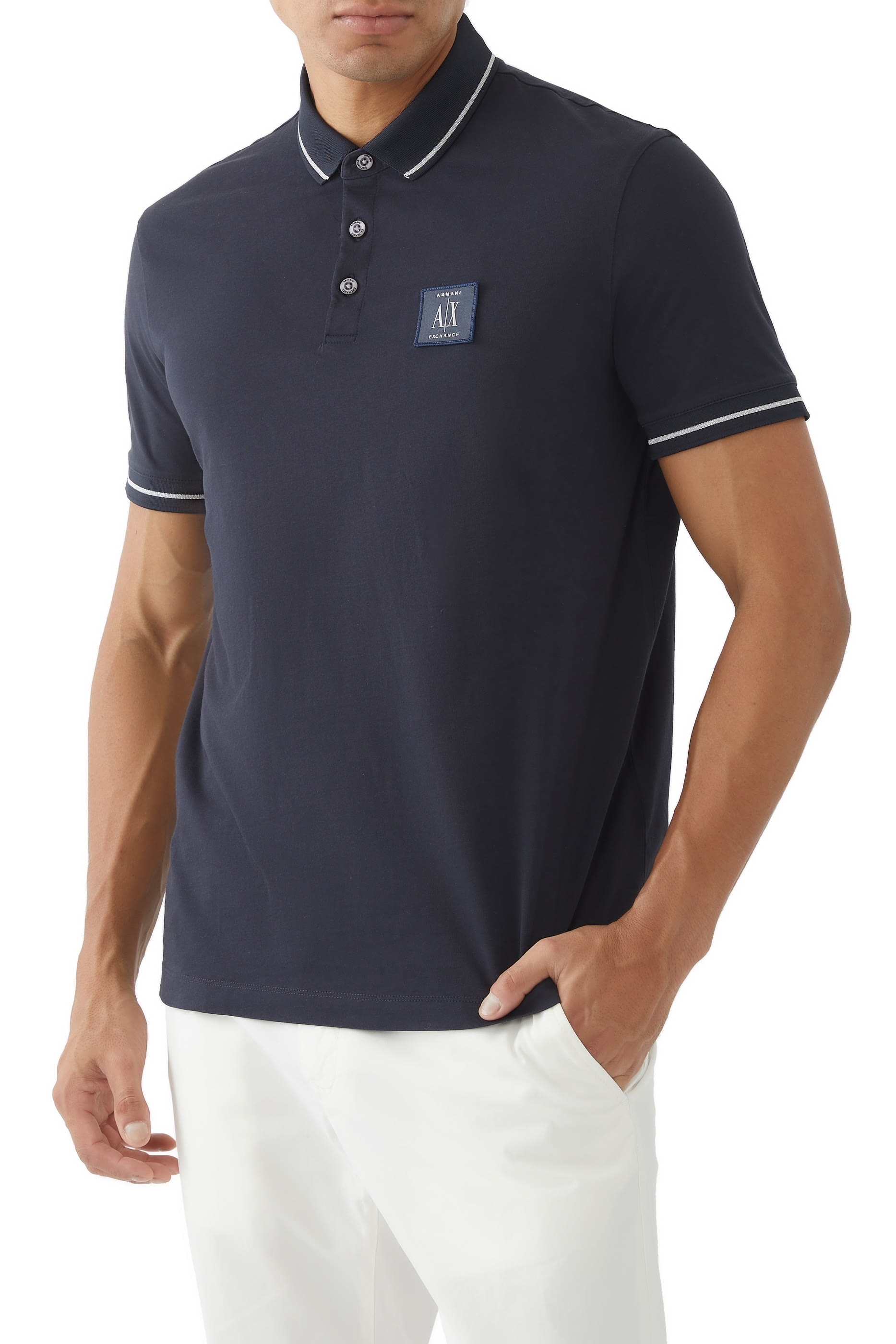 قميص بولو ايكون بروجيكت بشعار الماركة