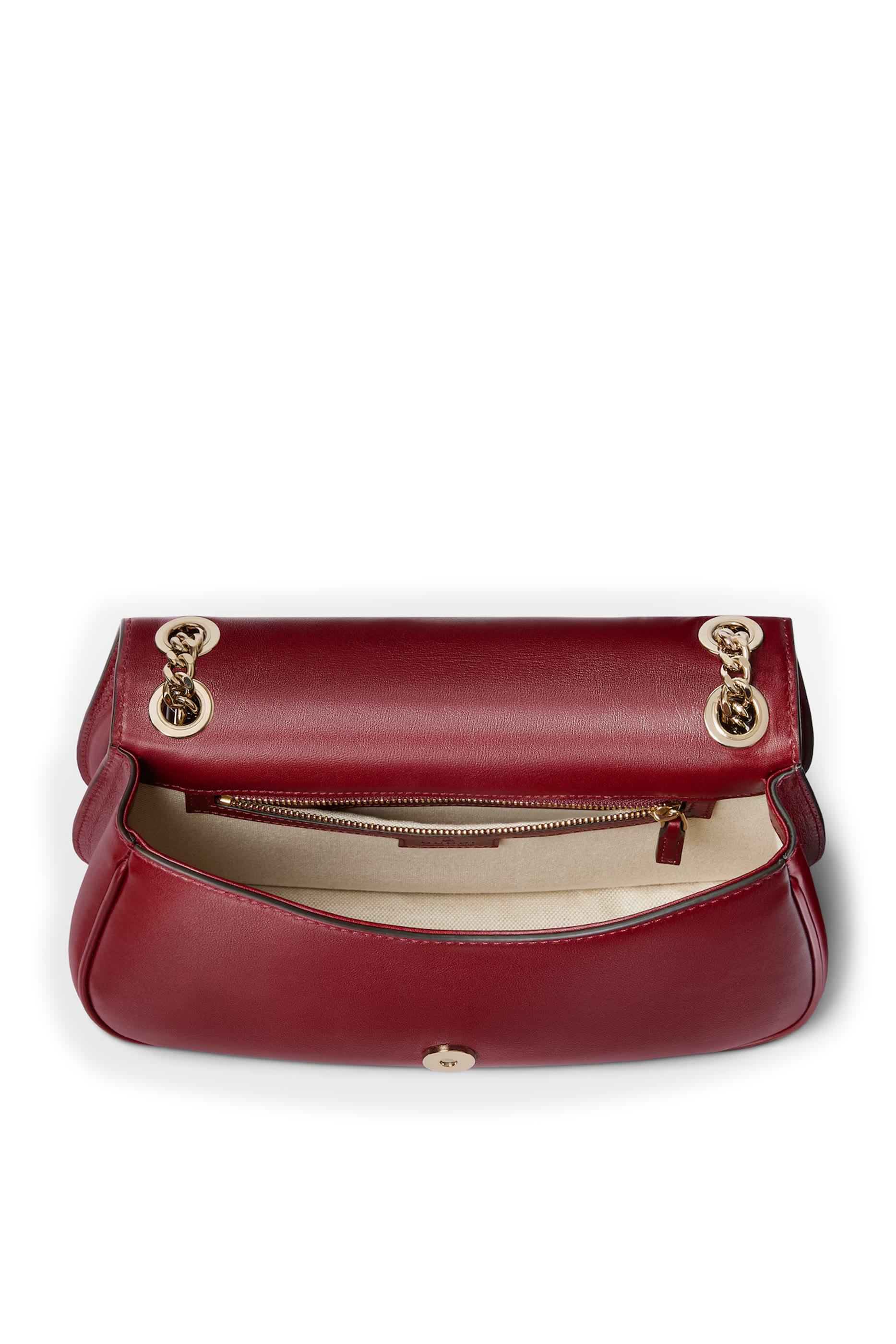 حقيبة كتف بلوندي صغيرة